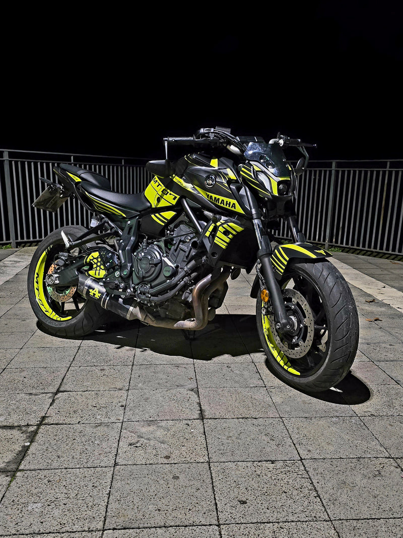 yamaha mt 07 2021 - 2024