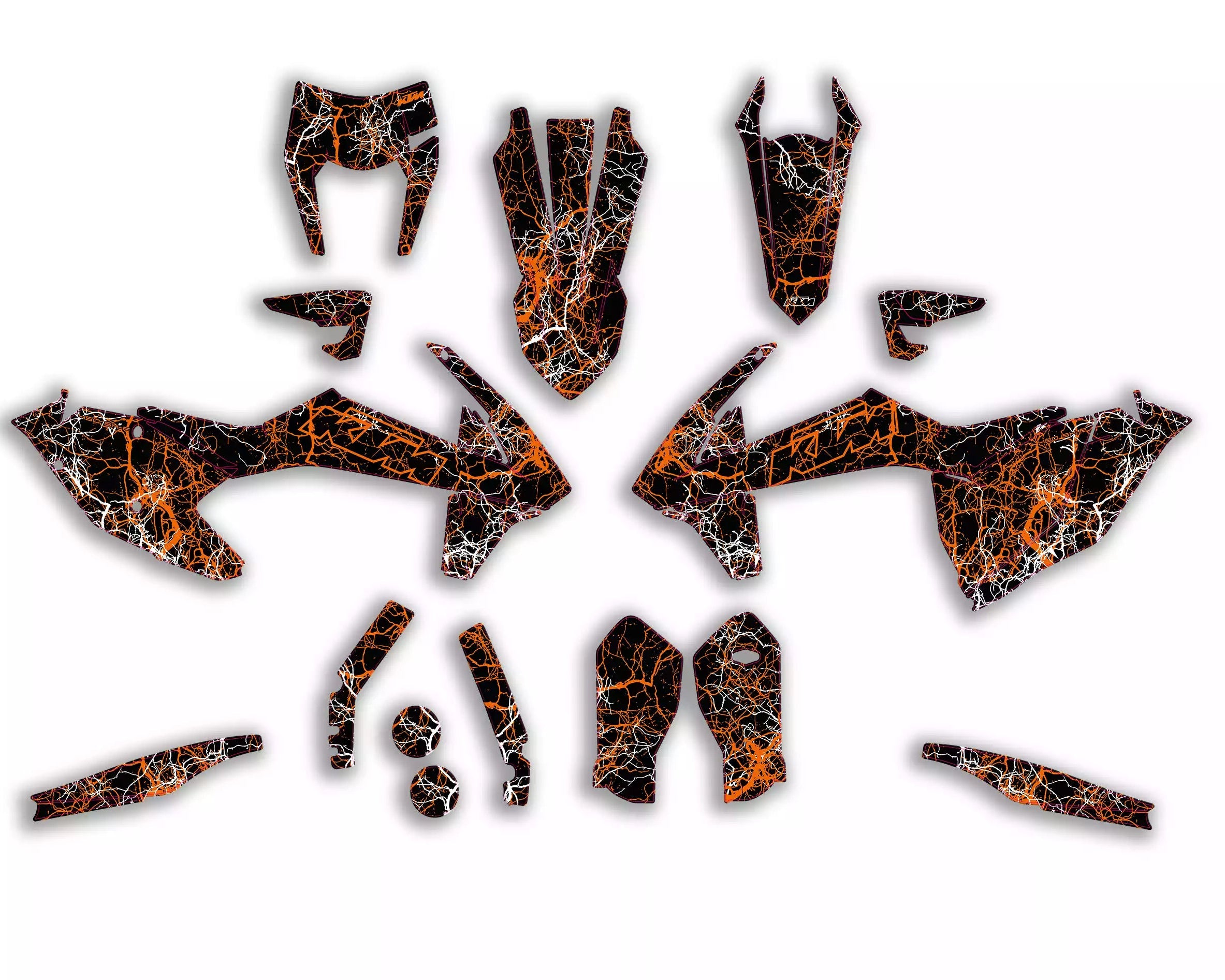 KTM EXC SX 2016-2019 graphics kit