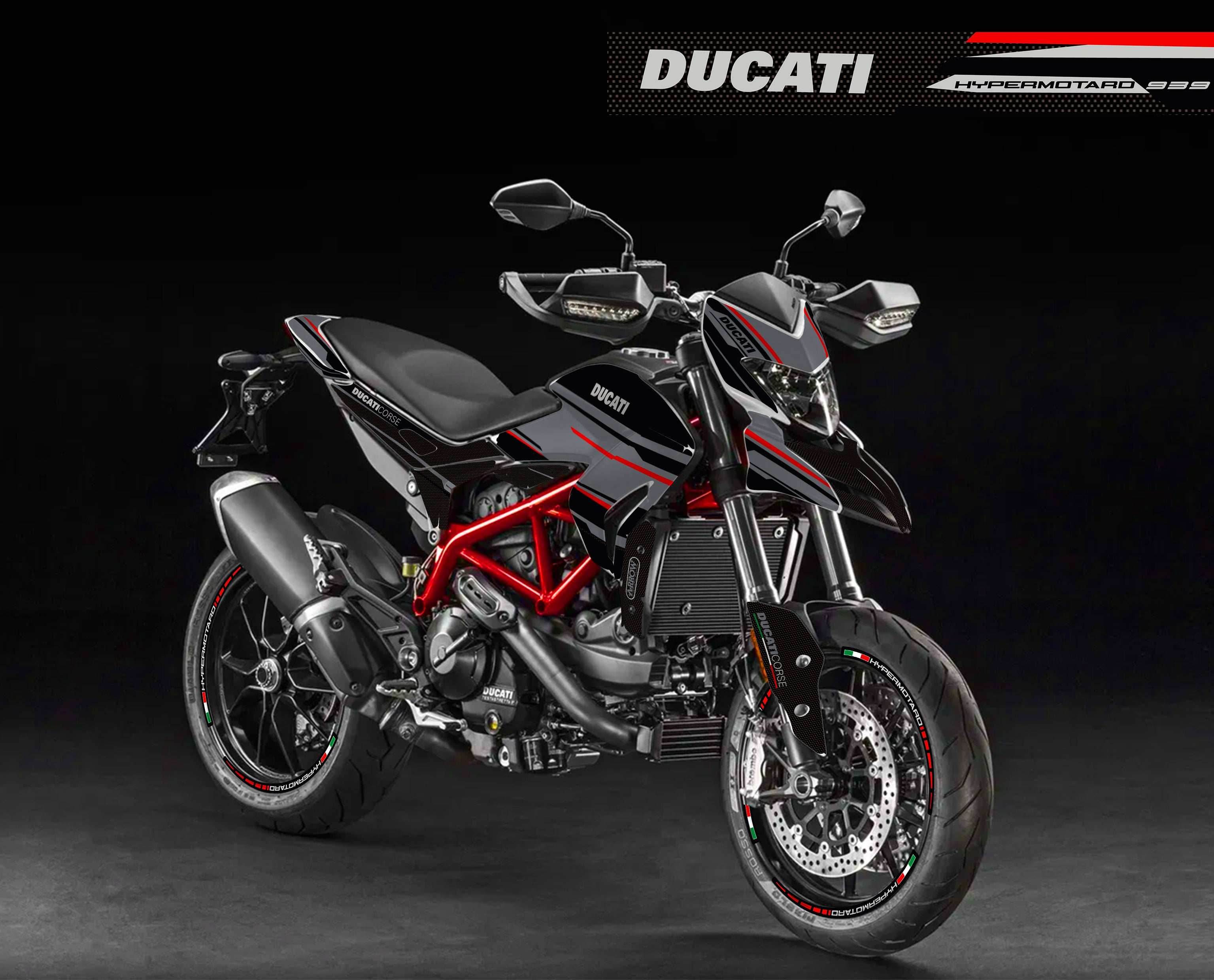 kit grafiche Ducati hypermotard 821 / 939 - Zamode
