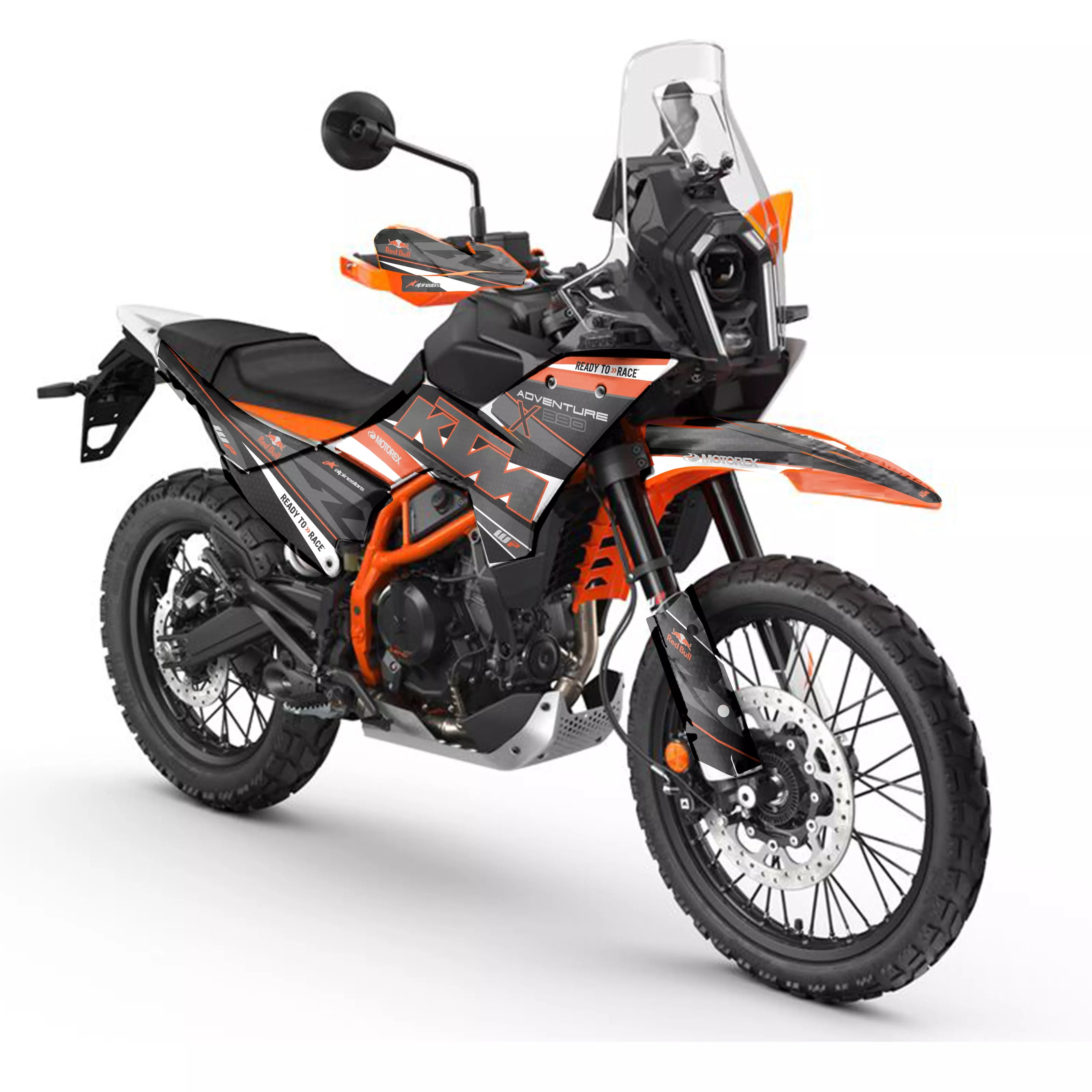 ORION NERO graphics kit for KTM 390 ADVENTURE X or R 2025 2026