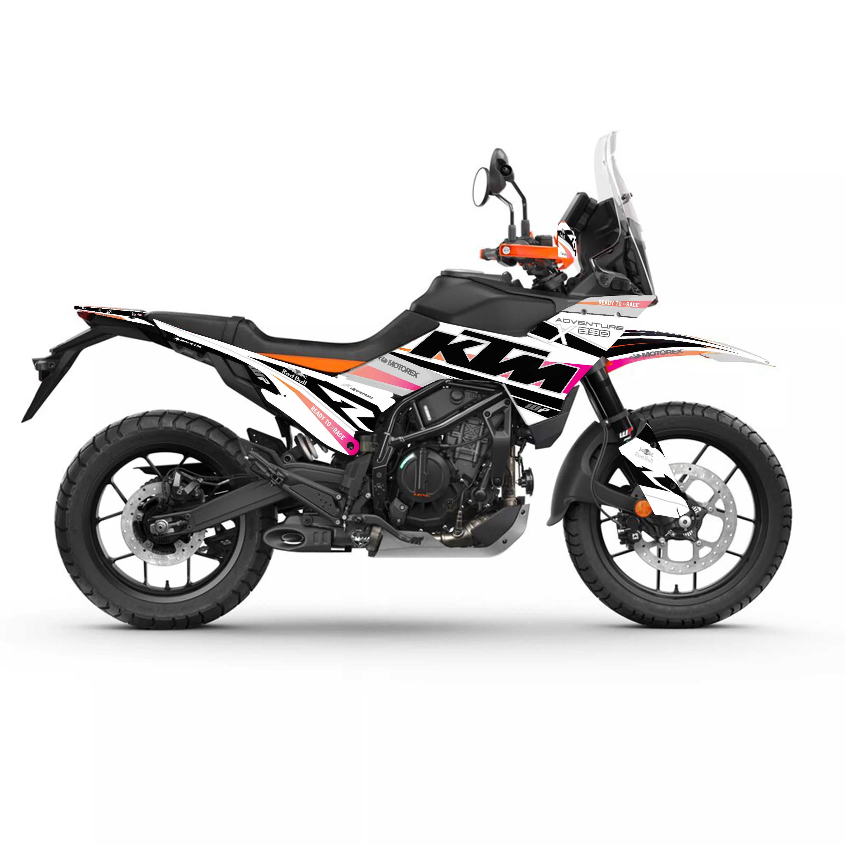 ORION FUCHSIA graphics kit for KTM 390 ADVENTURE X or R 2025 2026