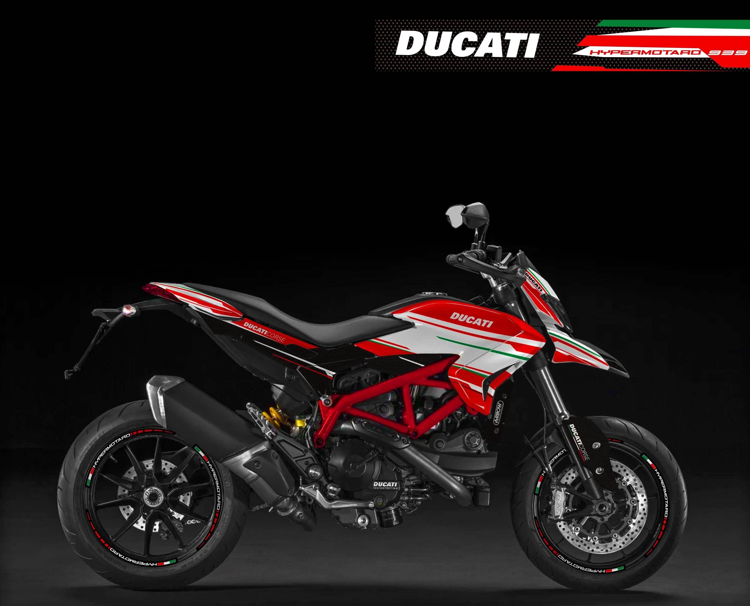 kit grafiche Ducati hypermotard 821 / 939 italia - Zamode