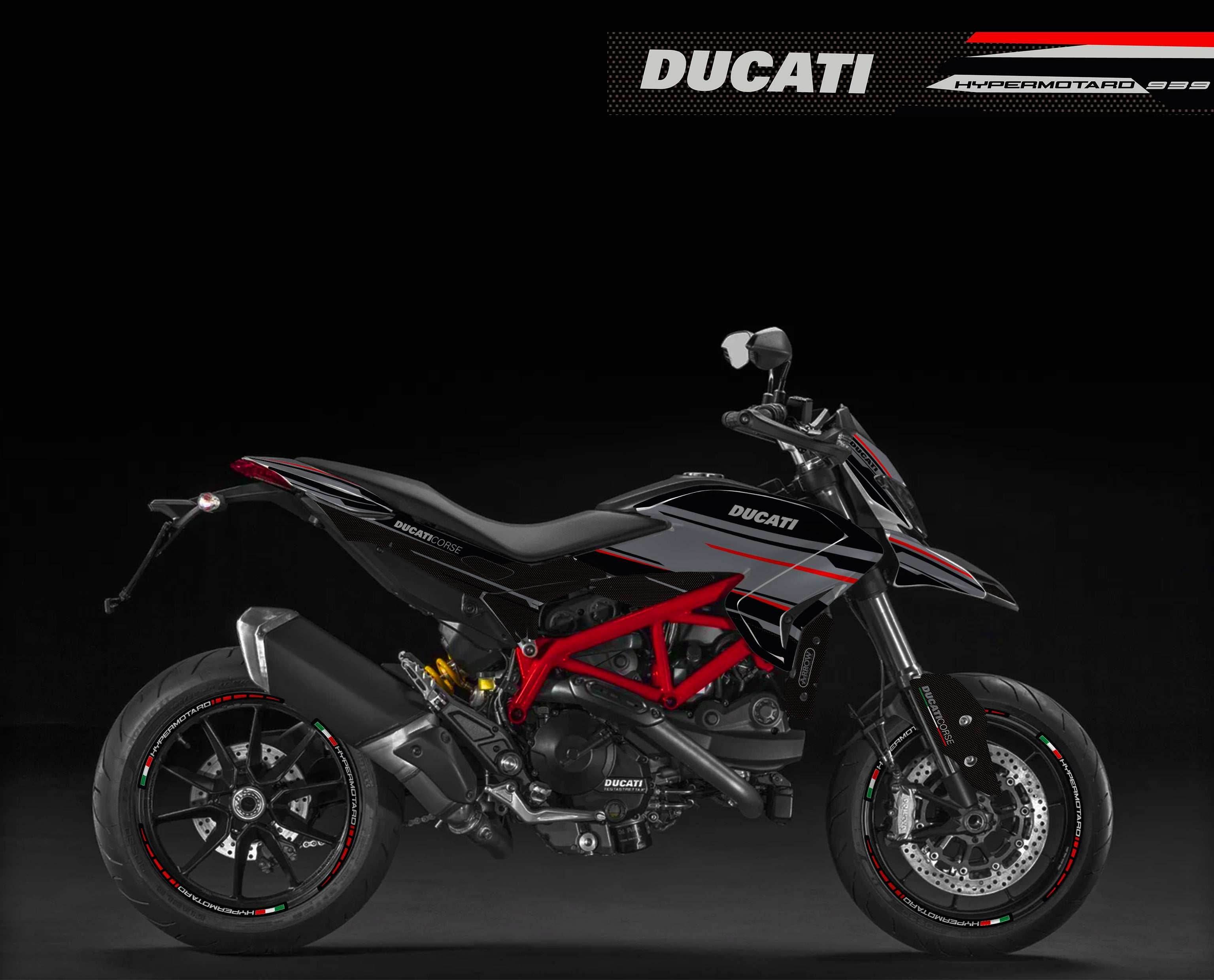 kit grafiche Ducati hypermotard 821 / 939 - Zamode