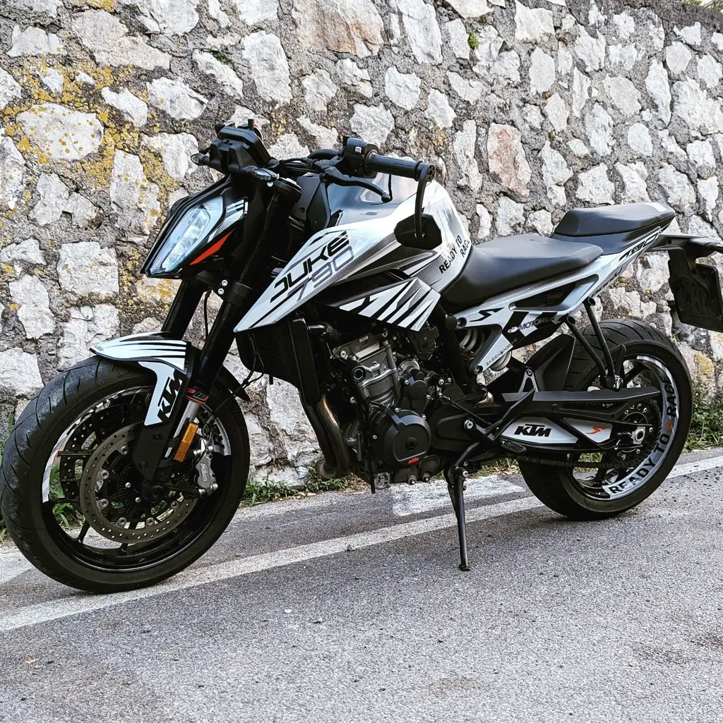 kit grafiche per ktm duke 790  / 890 gray blade