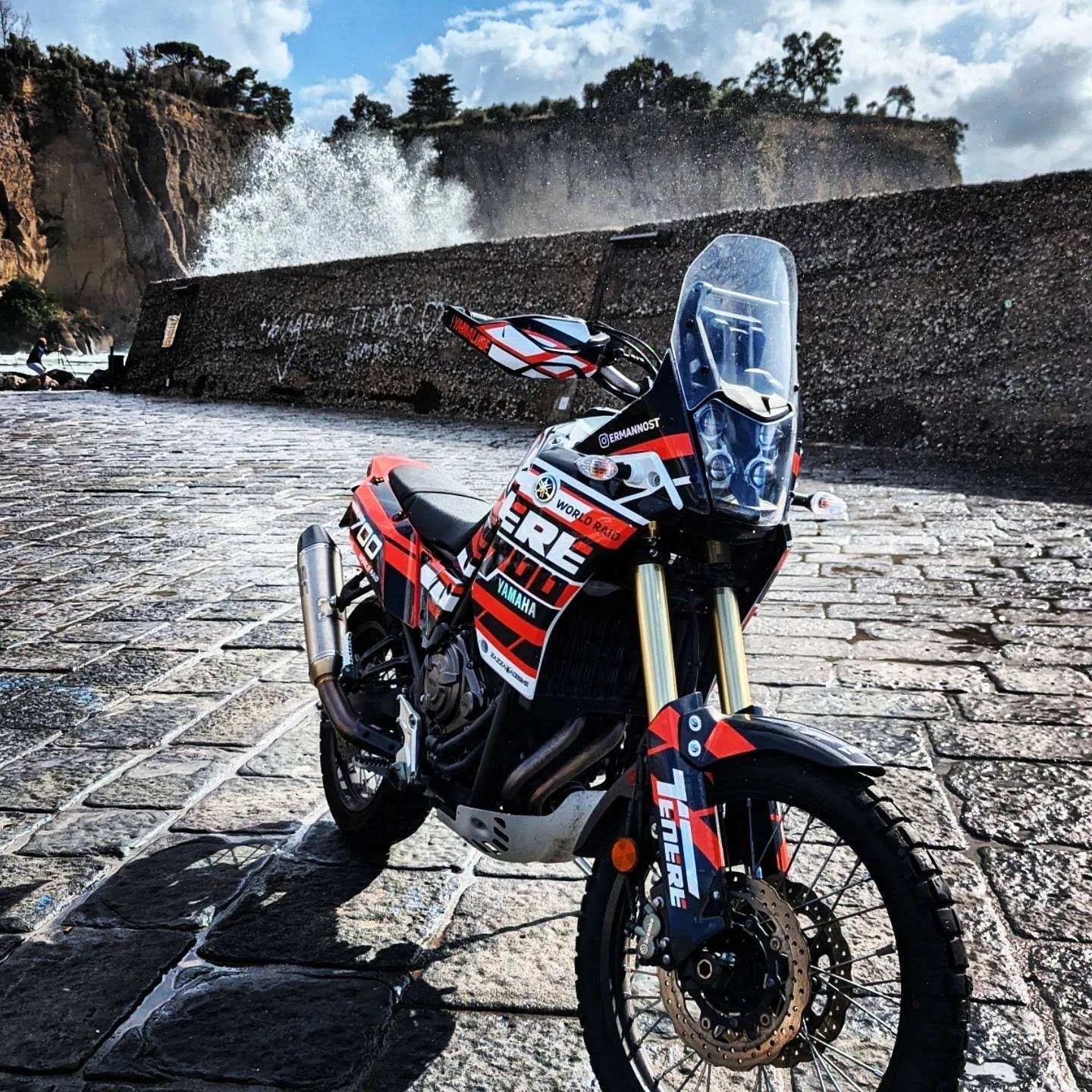 kit grafiche Yamaha Tenere 700 BIANCO ROSSO