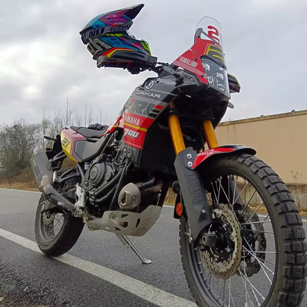 Yamaha Ténéré 700 2025 Rally Dakar Red Graphics Kit