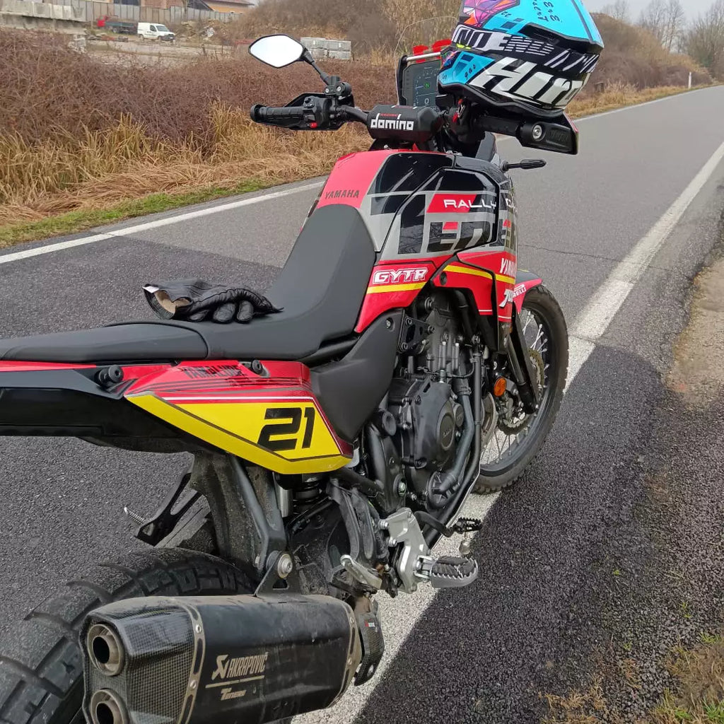 Yamaha Ténéré 700 2025 Rally Dakar Red Graphics Kit