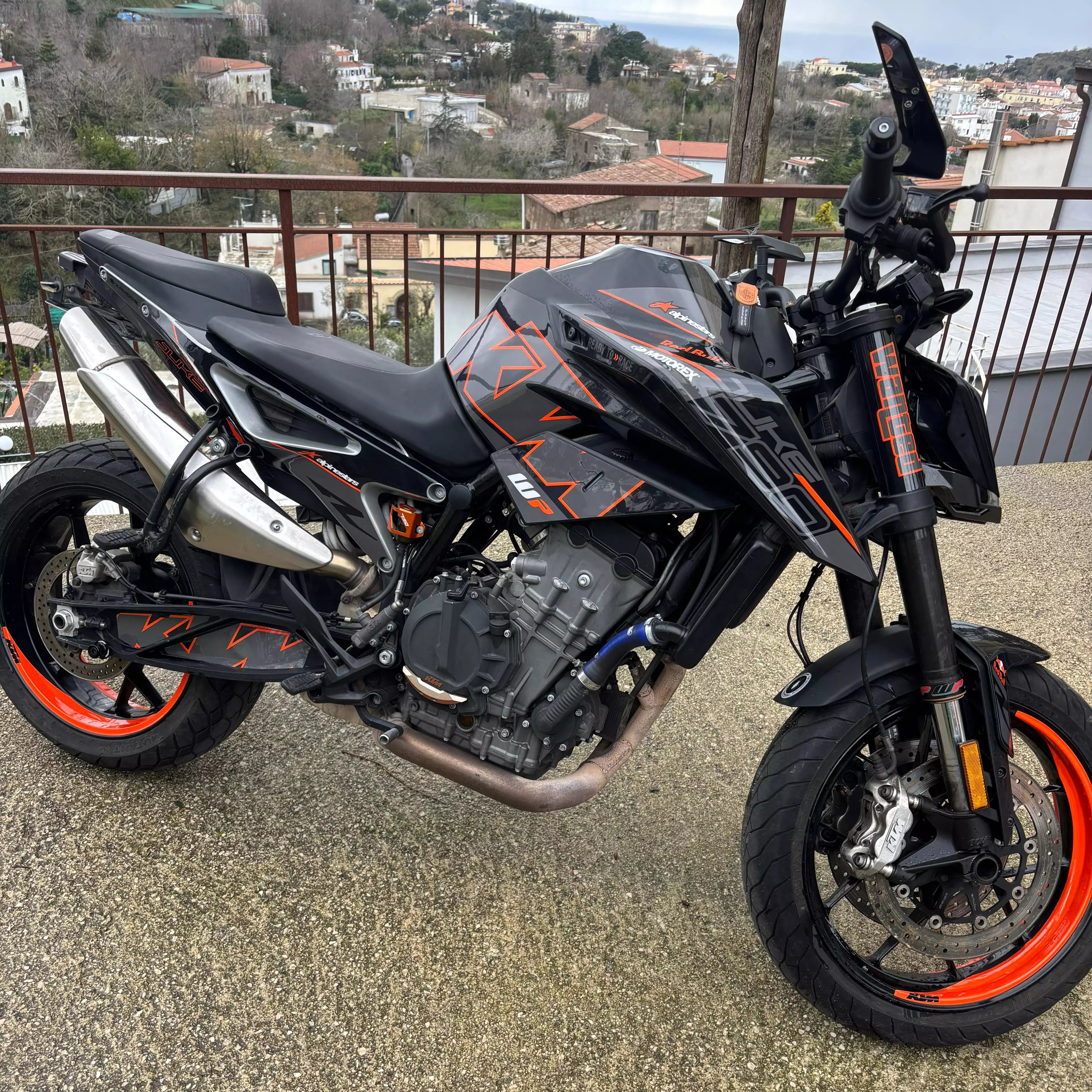 graphic kit for ktm duke 790 black