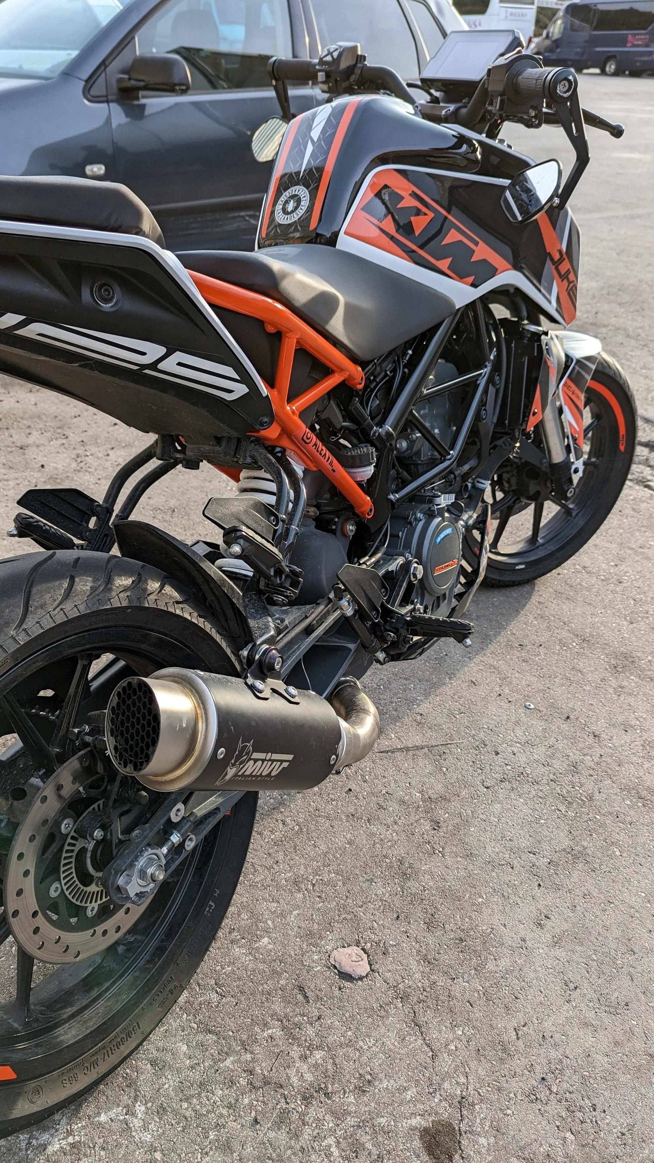 graphic kit for ktm duke 125 / 390
