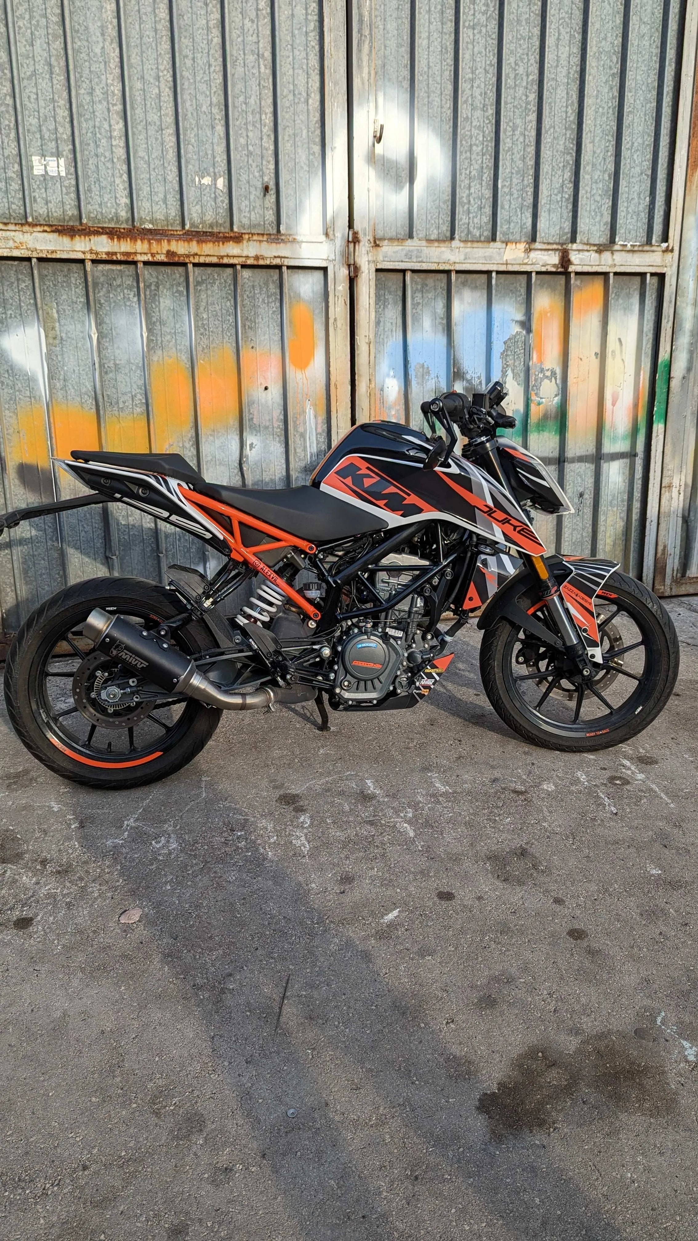 graphic kit for ktm duke 125 / 390