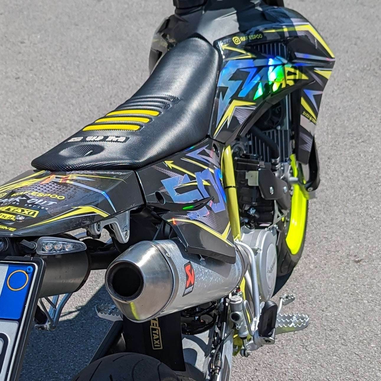 kit grafiche per Swm SM 500 R gialla crazy