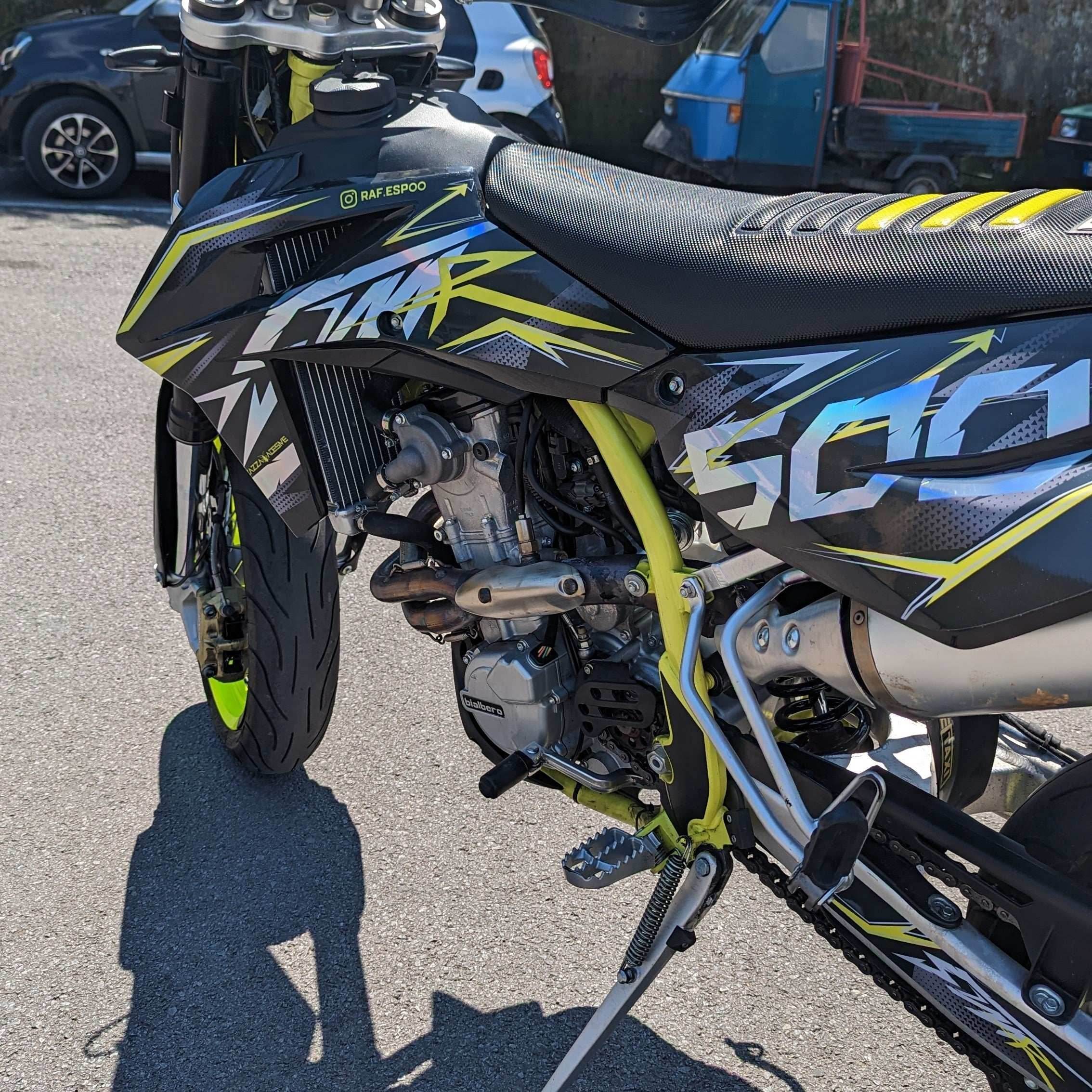 kit grafiche per Swm SM 500 R gialla crazy - Zamode