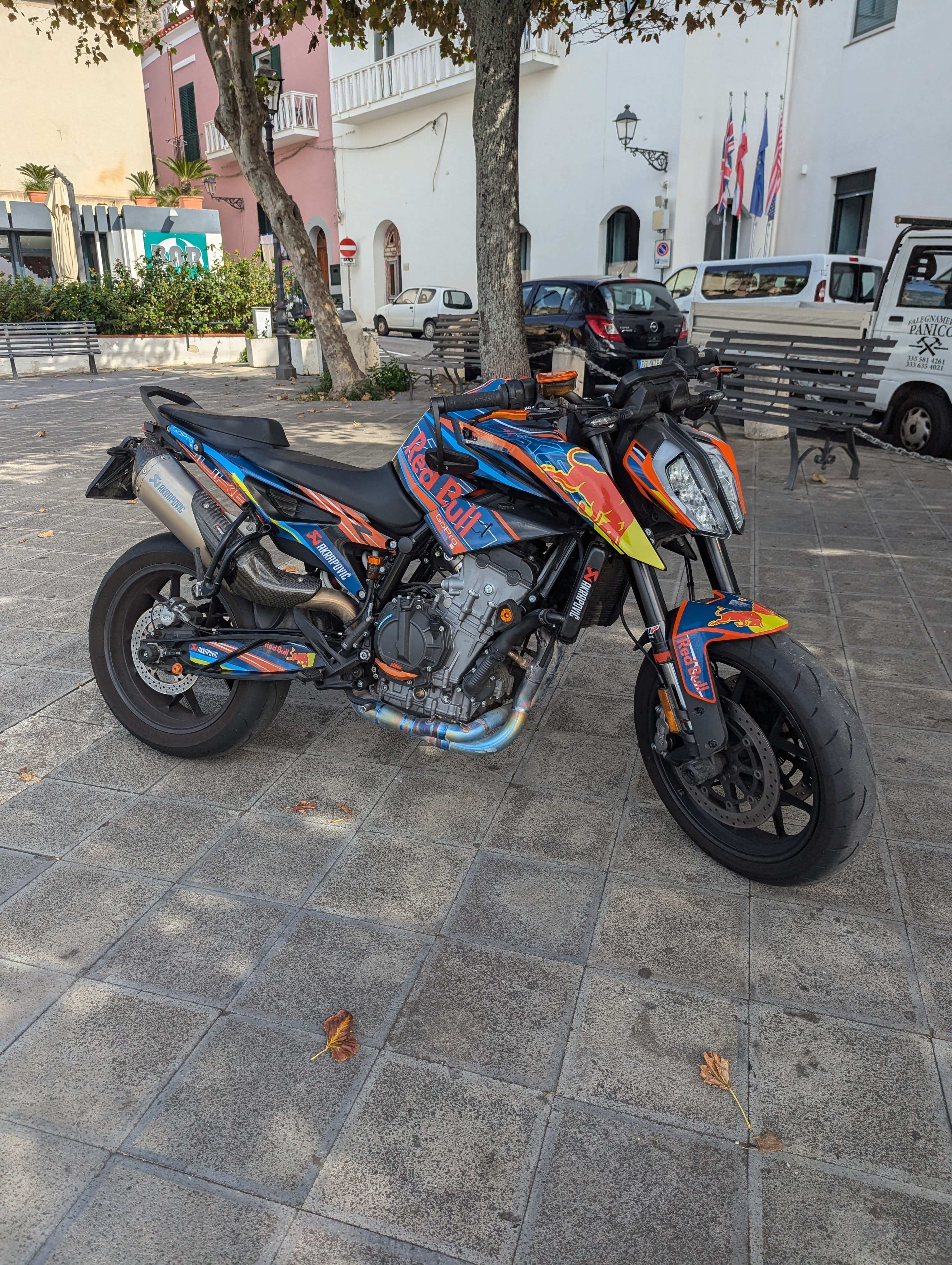 kit grafiche per ktm duke 790  / 890 Rb blu arancio