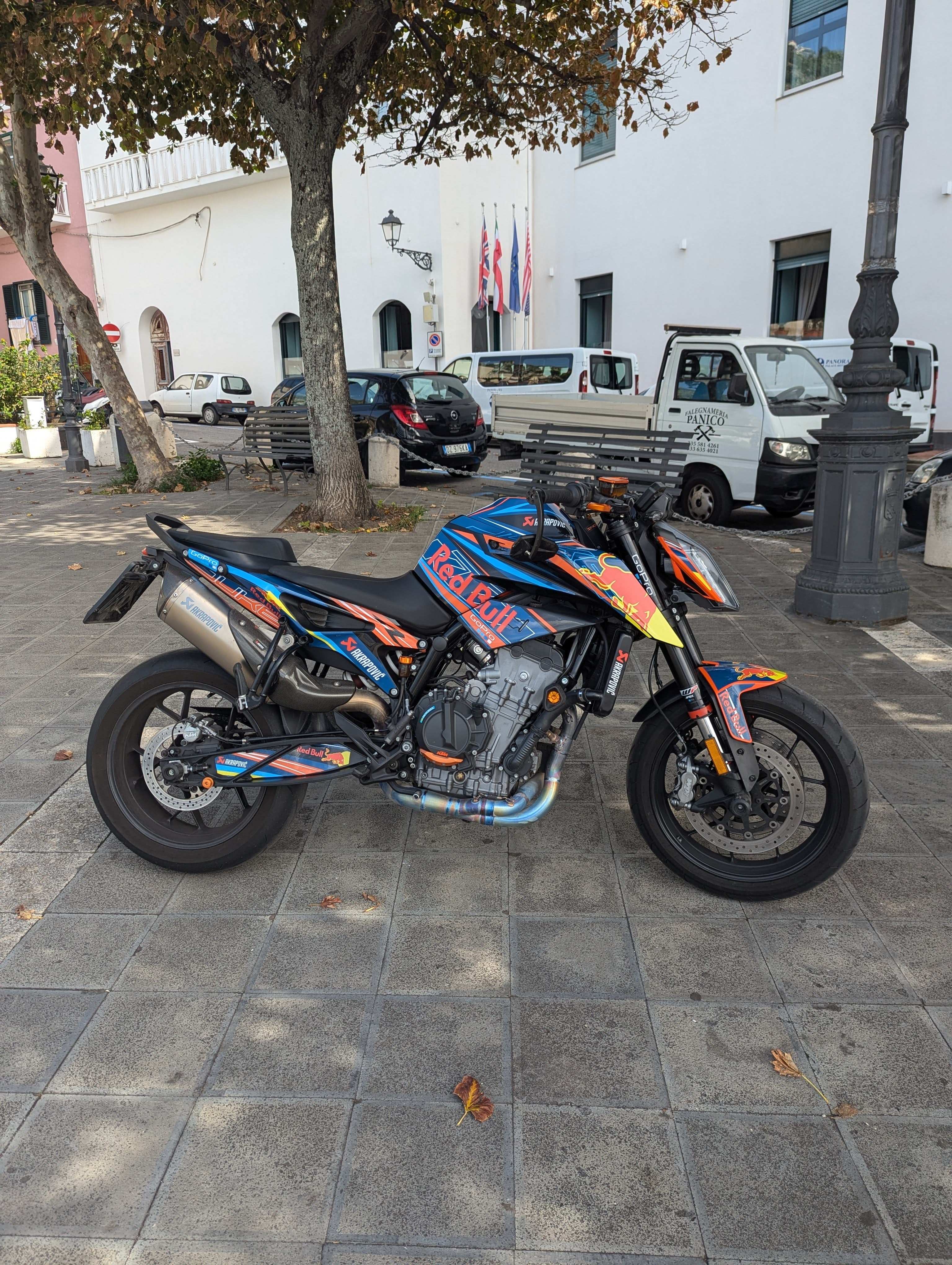 kit grafiche per ktm duke 790  / 890 Rb blu arancio