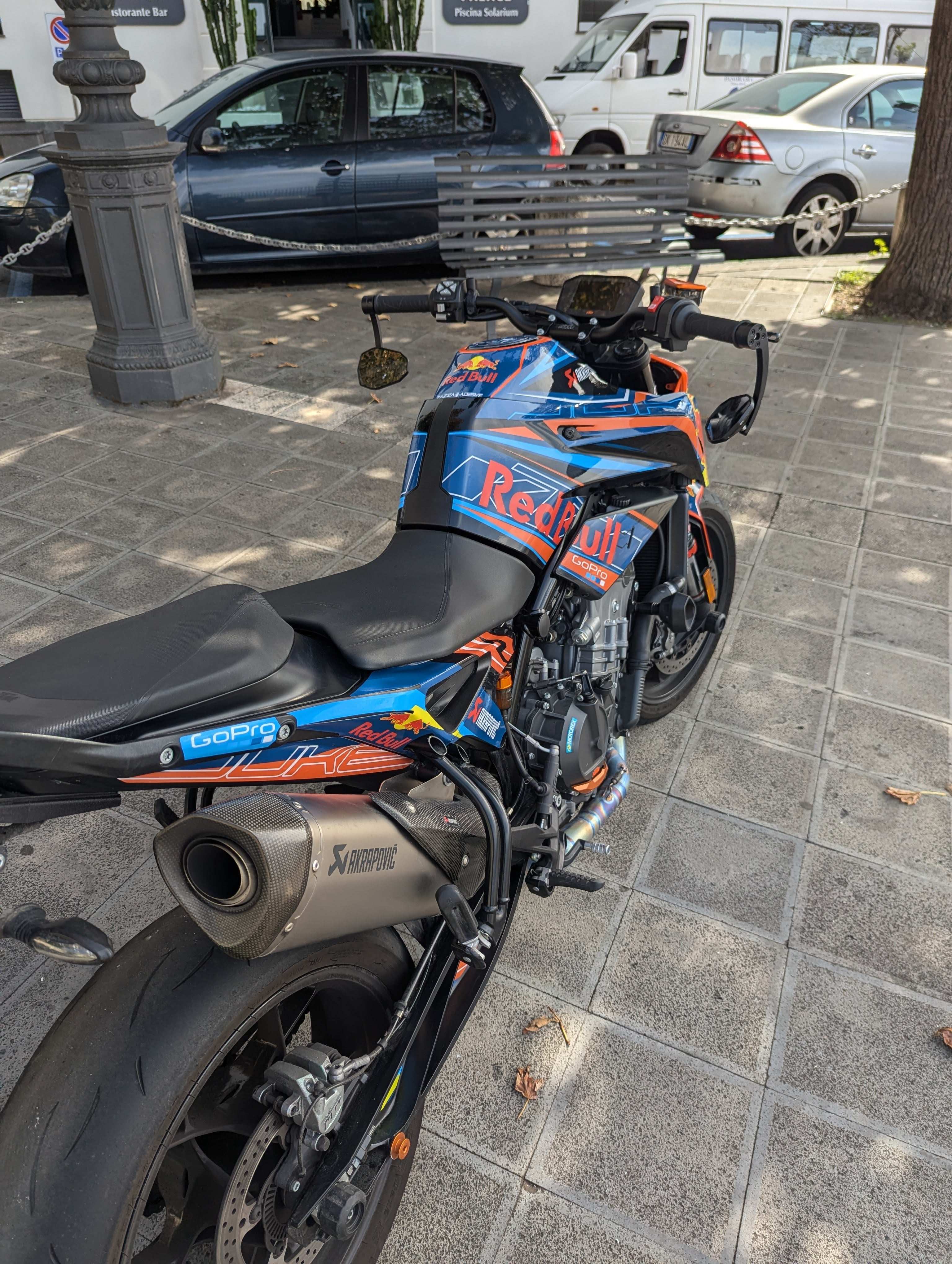 kit grafiche per ktm duke 790  / 890 Rb blu arancio