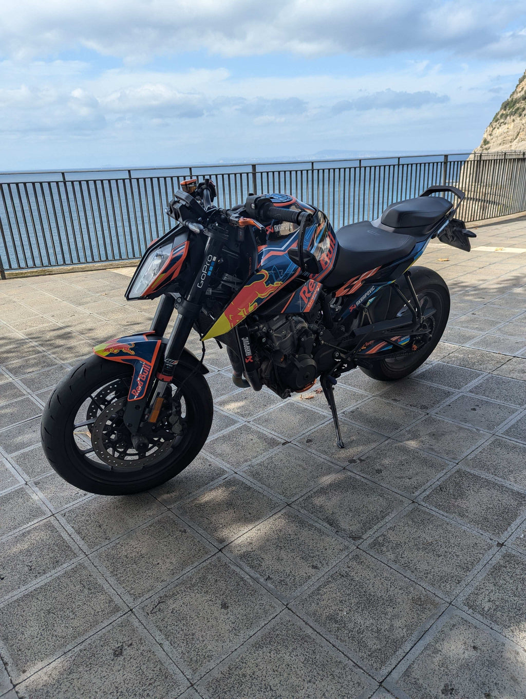 kit grafiche per ktm duke 790  / 890 Rb blu arancio
