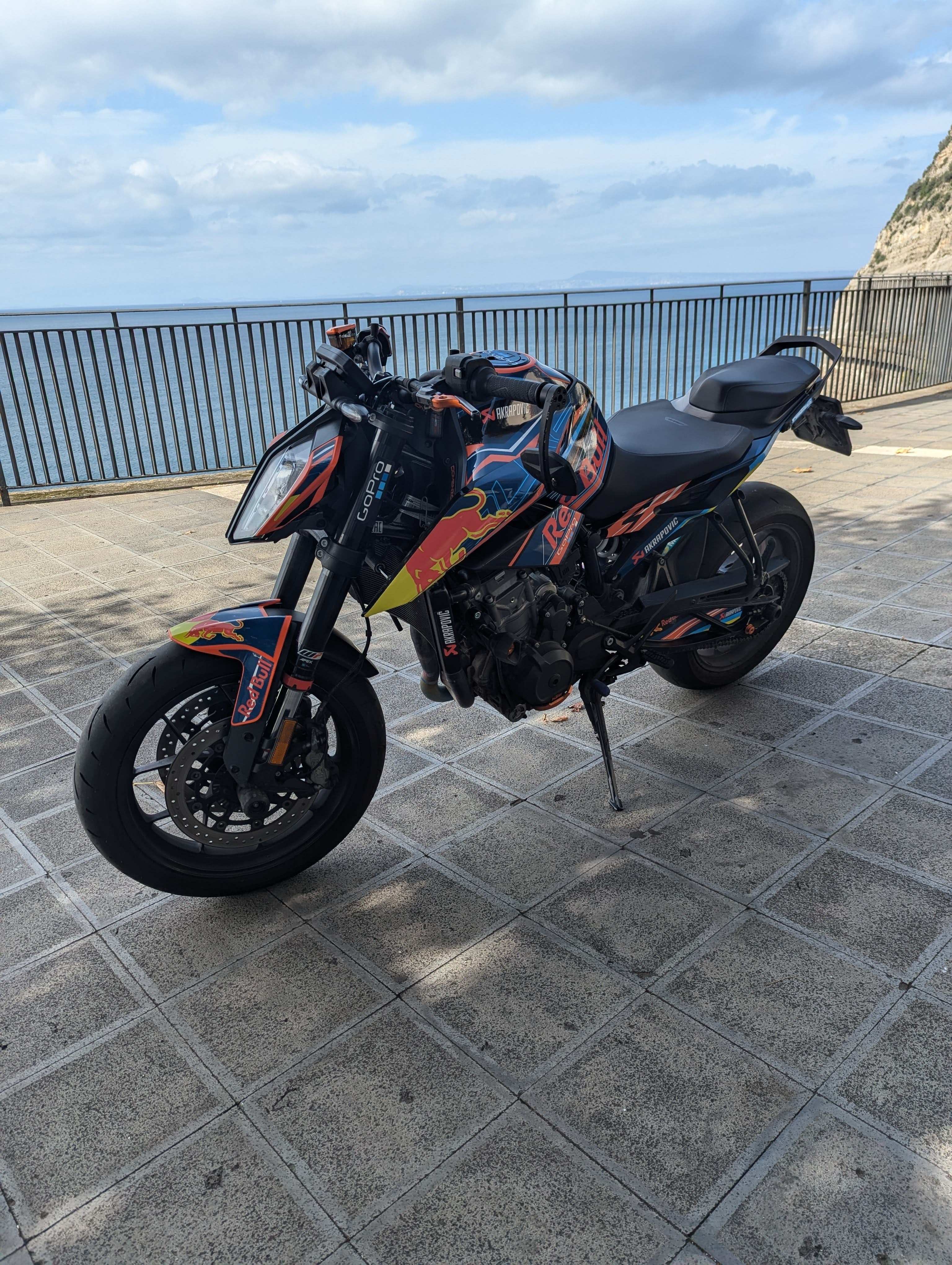 kit grafiche per ktm duke 790  / 890 Rb blu arancio