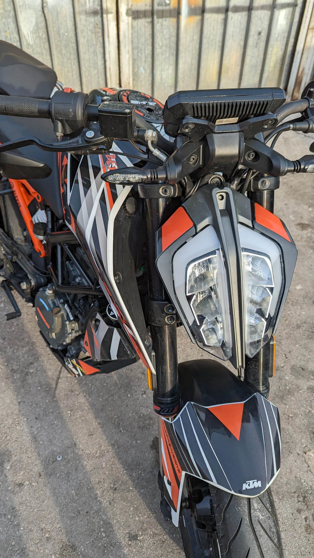 graphic kit for ktm duke 125 / 390 - Zamode
