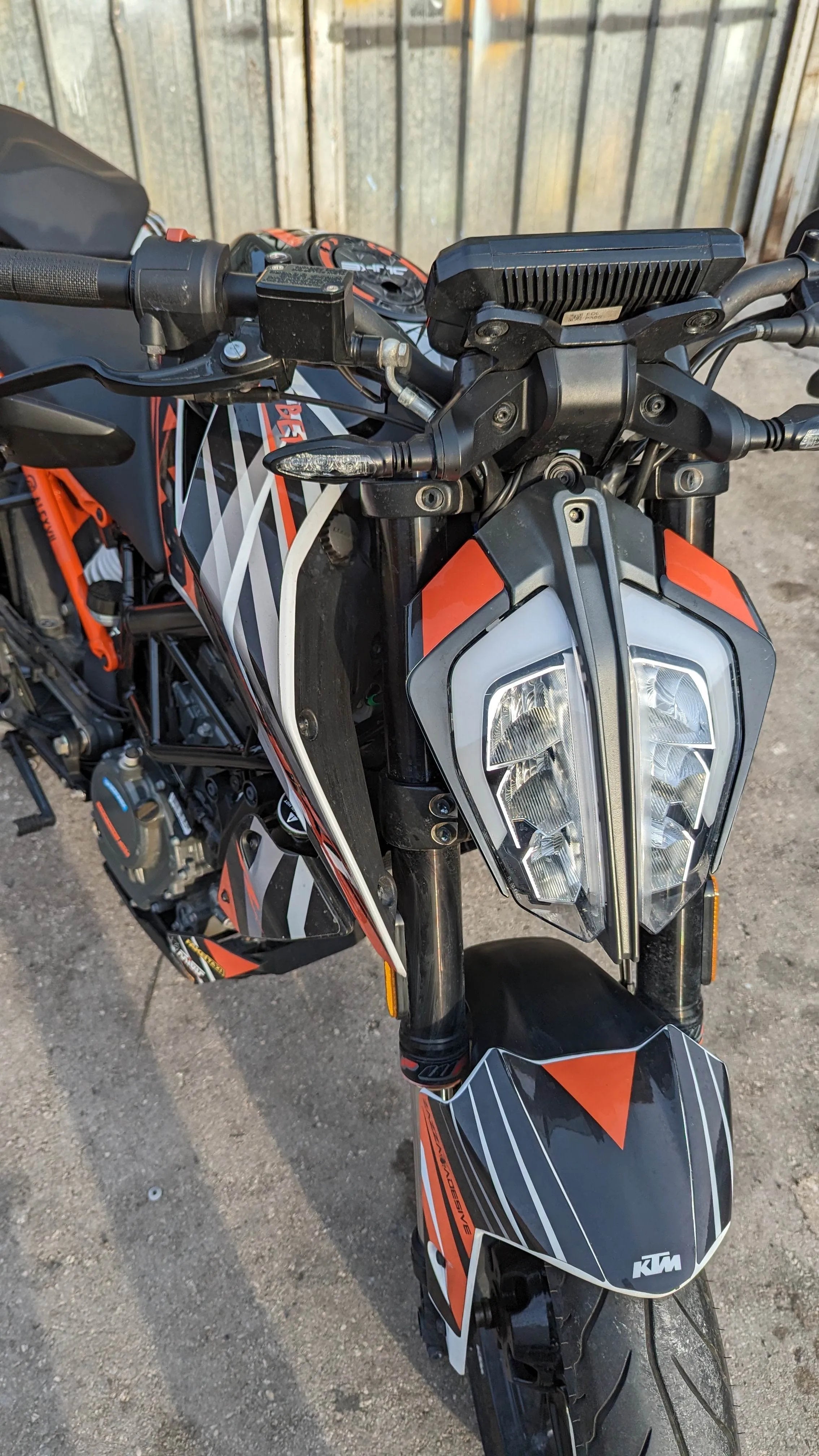 graphic kit for ktm duke 125 / 390 - Zamode