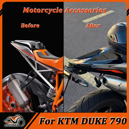 For KTM Duke 790 Duke790 Single Solo Seat Cover Rear Pillion Passenger Seat Cover Cowl Fairing Motorcycles Accessories 2018-2024
