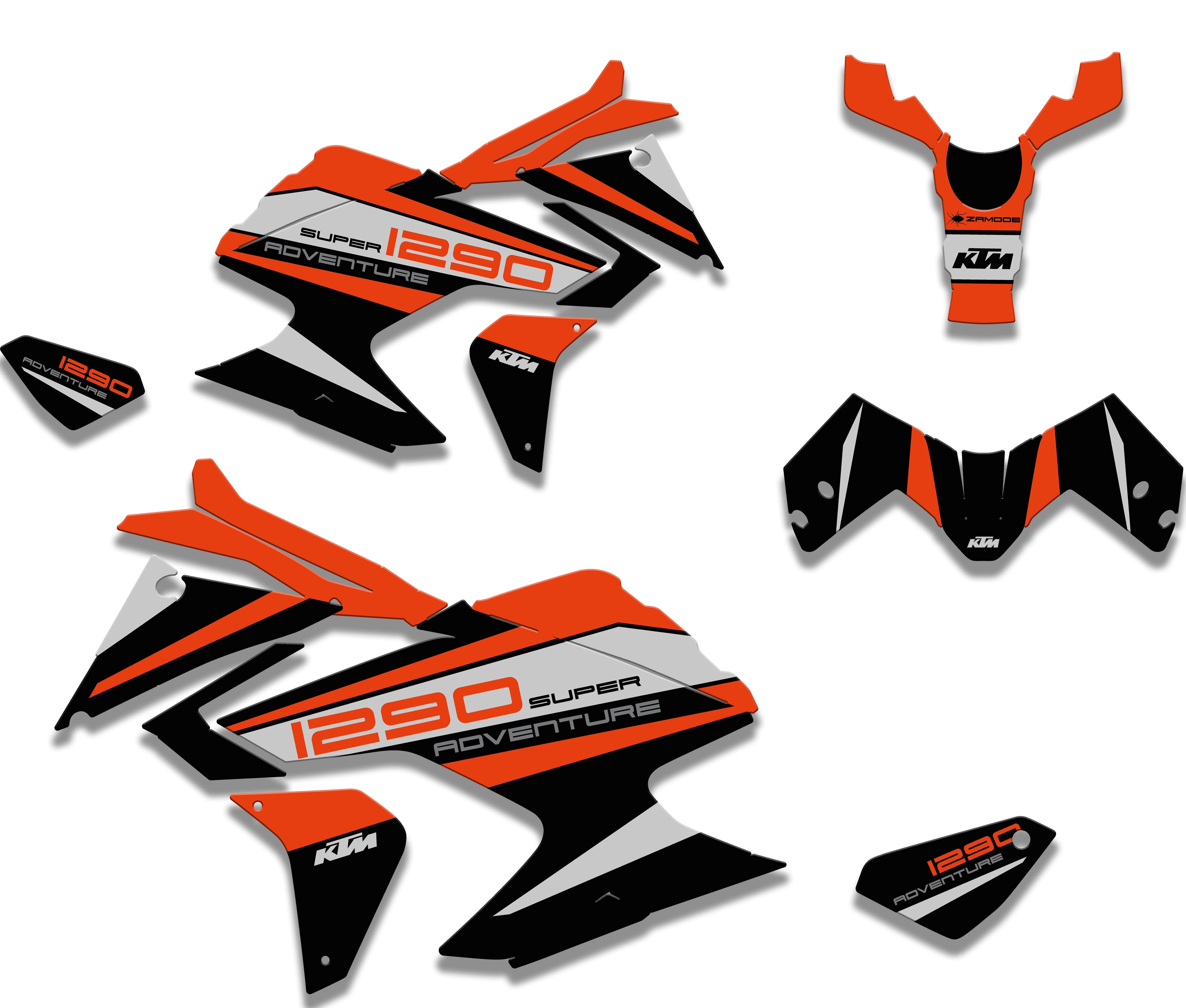kit grafiche Super Adventure 1290 gray
