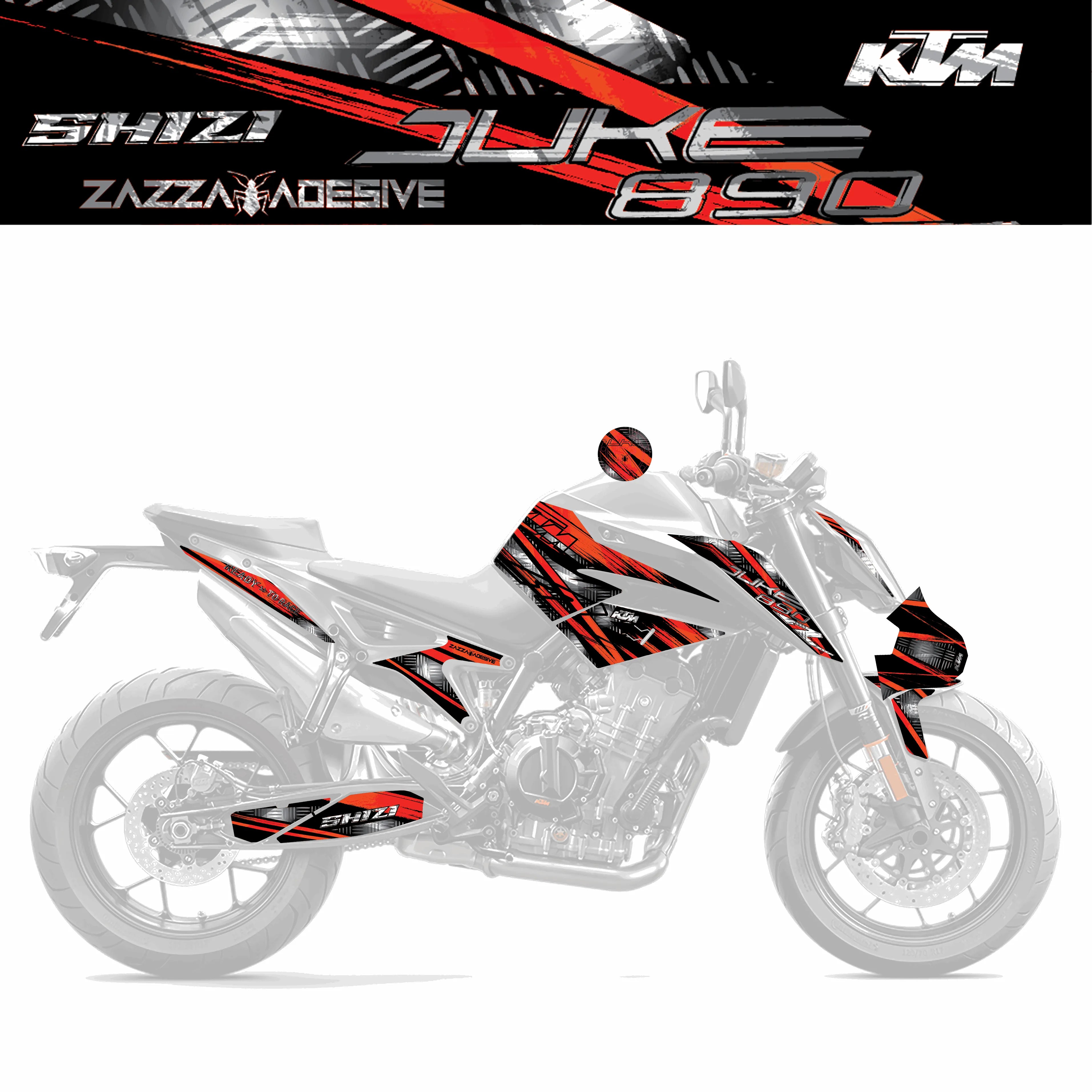 kit grafiche per ktm duke 790 / 890  Shìzi