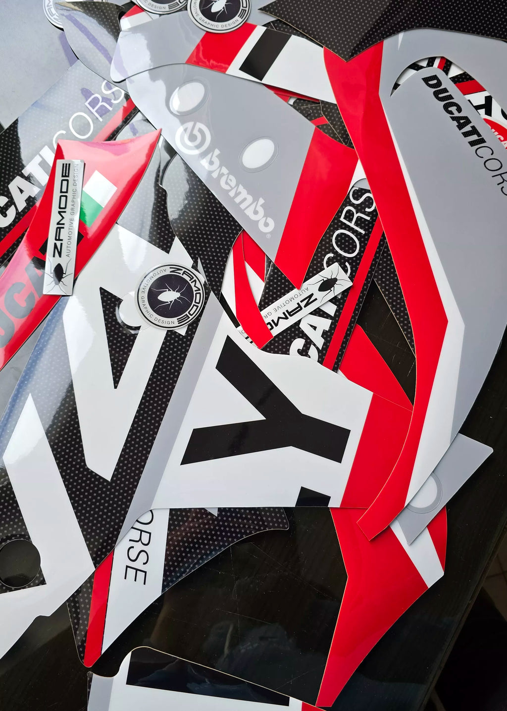 Graphics kit Ducati Multistrada V4 Rally 2023 - 2025