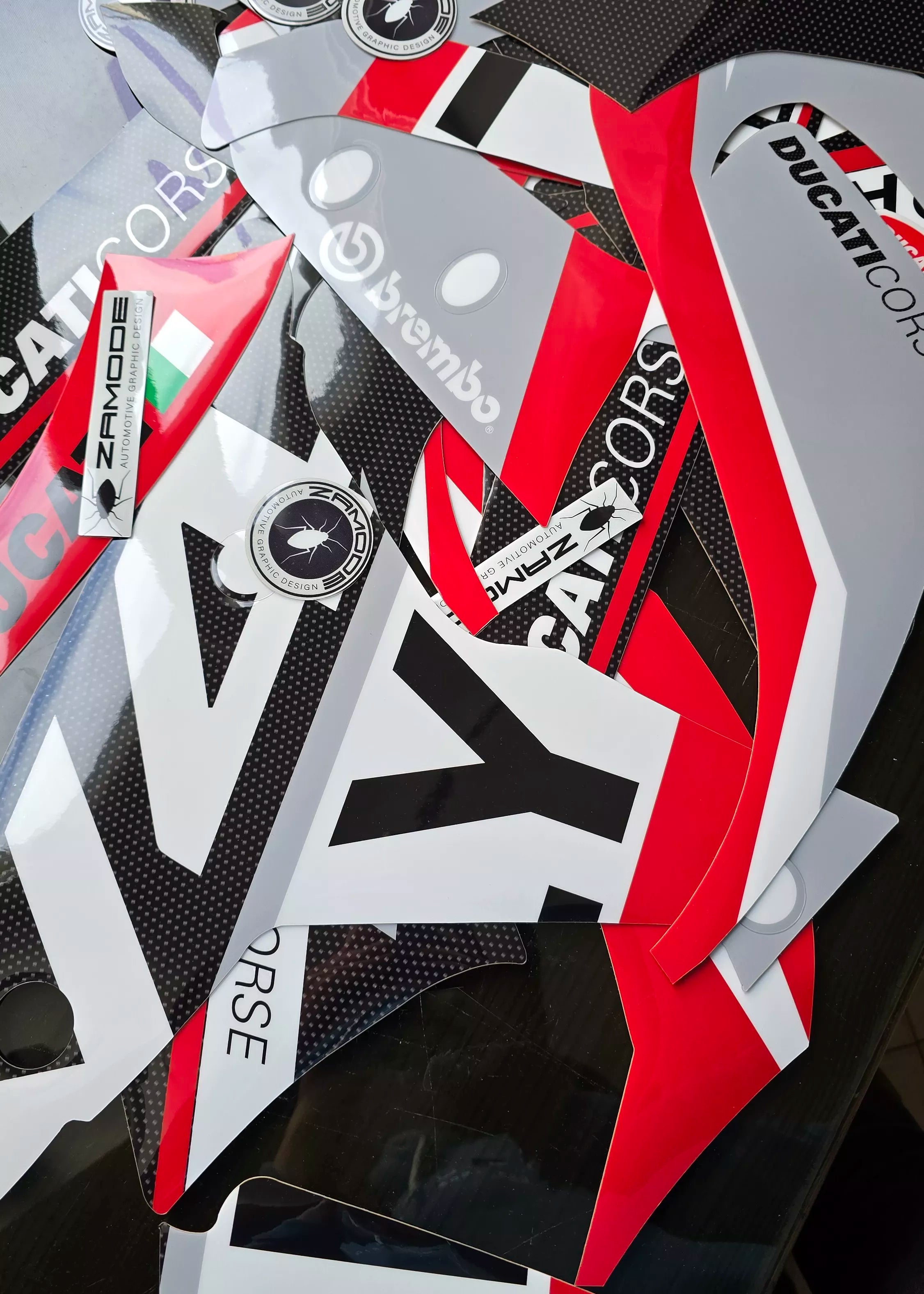 Graphics kit Ducati Multistrada V4 Rally 2023 - 2025