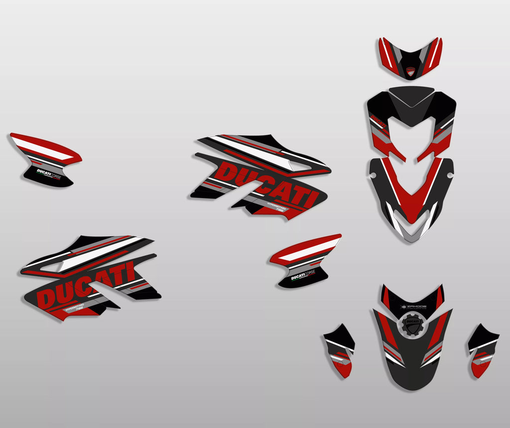 kit grafiche Ducati hypermotard 796 / 1100 Vega