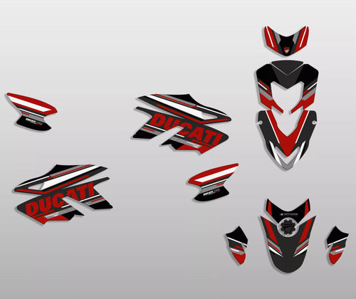 kit grafiche Ducati hypermotard 796 / 1100 Vega