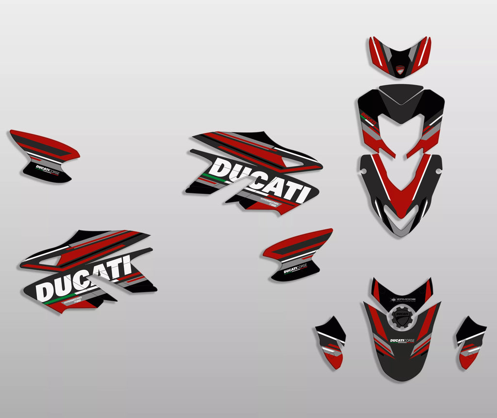 kit grafiche Ducati hypermotard 796 / 1100 Vega Italy