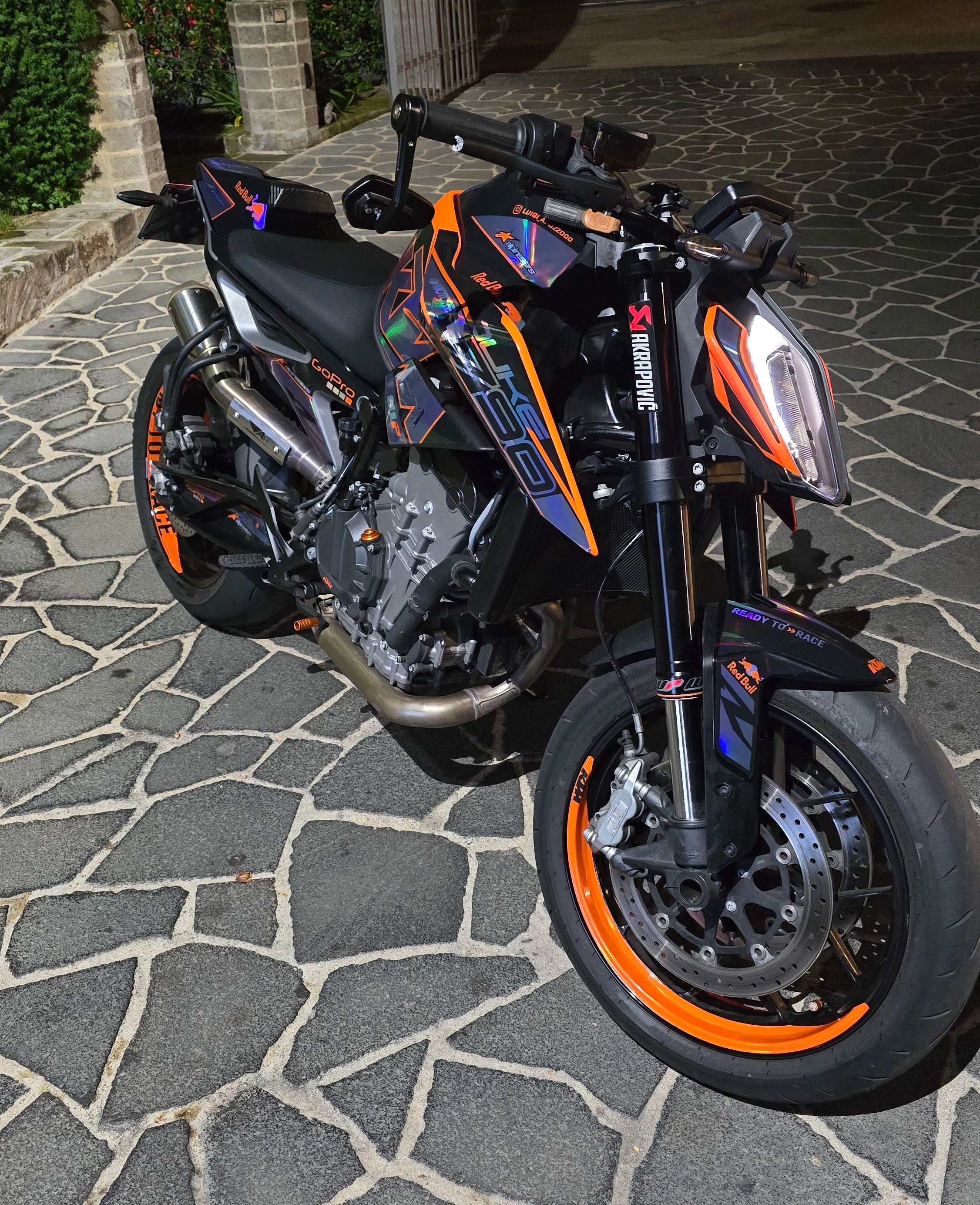 kit grafiche per ktm duke 790 black