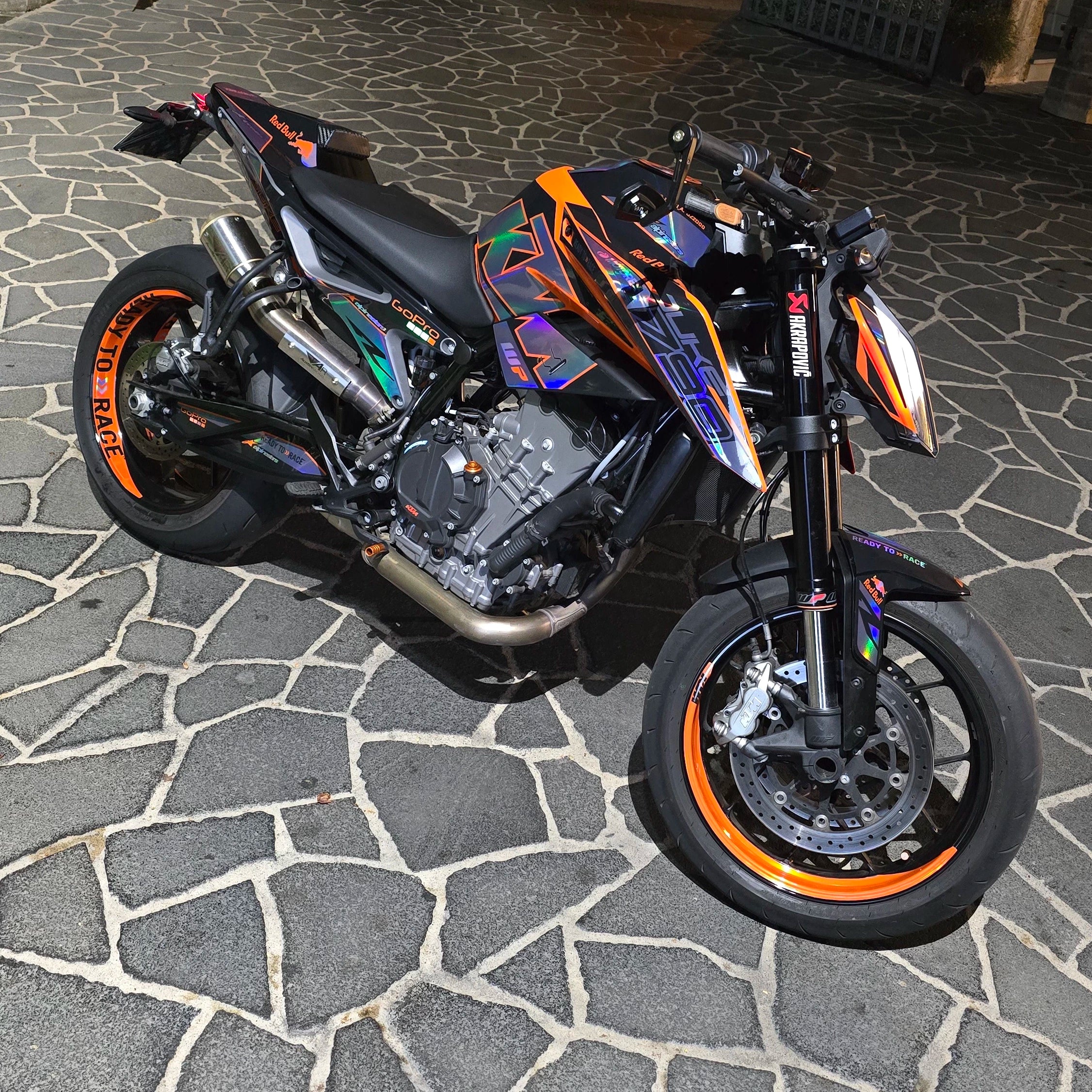 kit grafiche per ktm duke 790 black