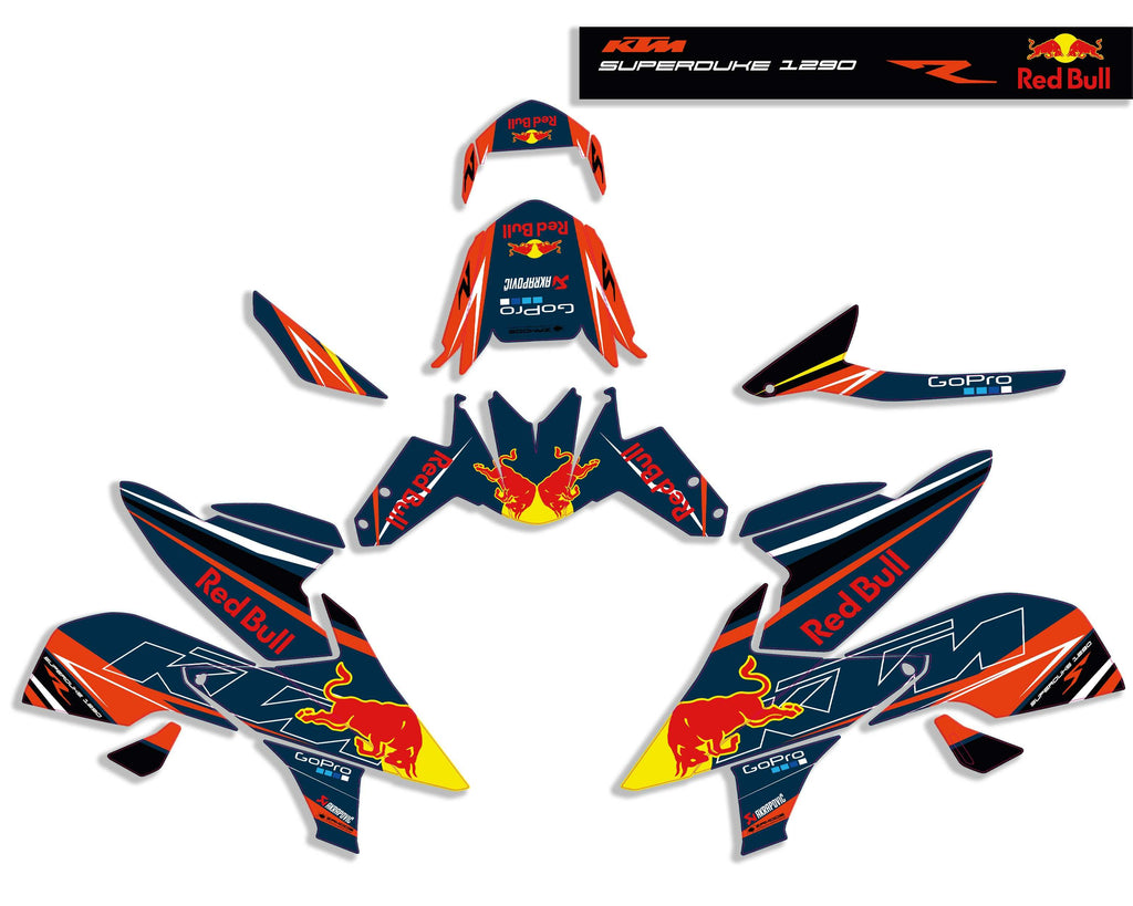 kit grafiche superduke 1290 r RB blu