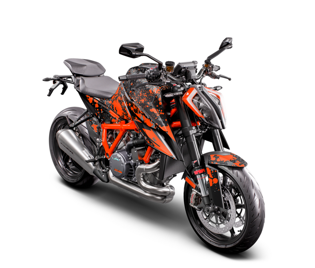 kit grafiche superduke 1290 r Arancio brushed