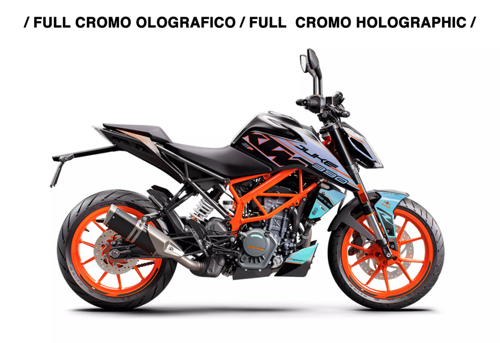 graphic kit for ktm duke 125 / 390 Artemis gray