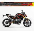 kit grafiche per ktm duke 790  / 890 Rb Nero  Arancio