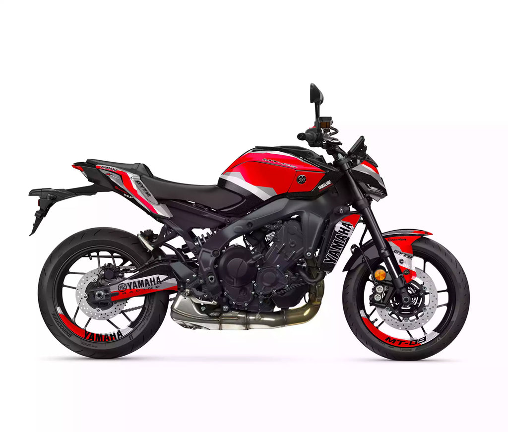 Graphic kit for MT 09 2024 - 2025 shark (black red)