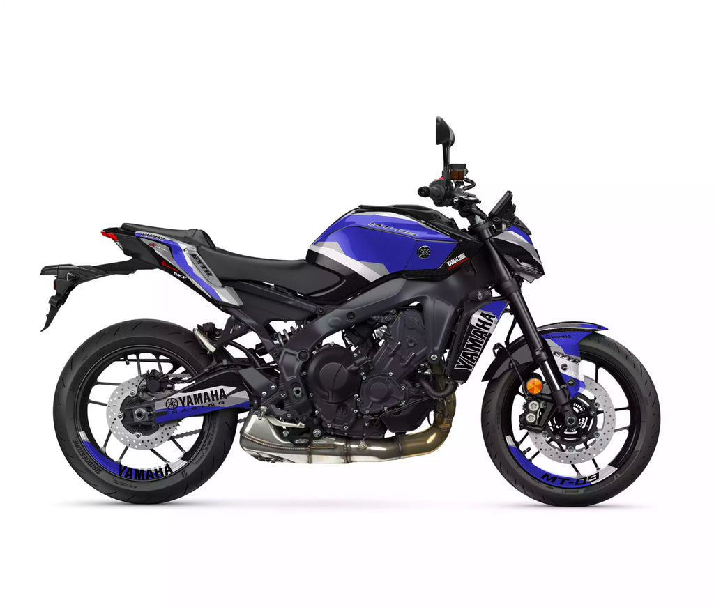 kit grafiche per mt 09 2024 - 2025 shark (blu)