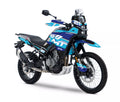 kit grafiche Vietri blu per CFMOTO 450MT