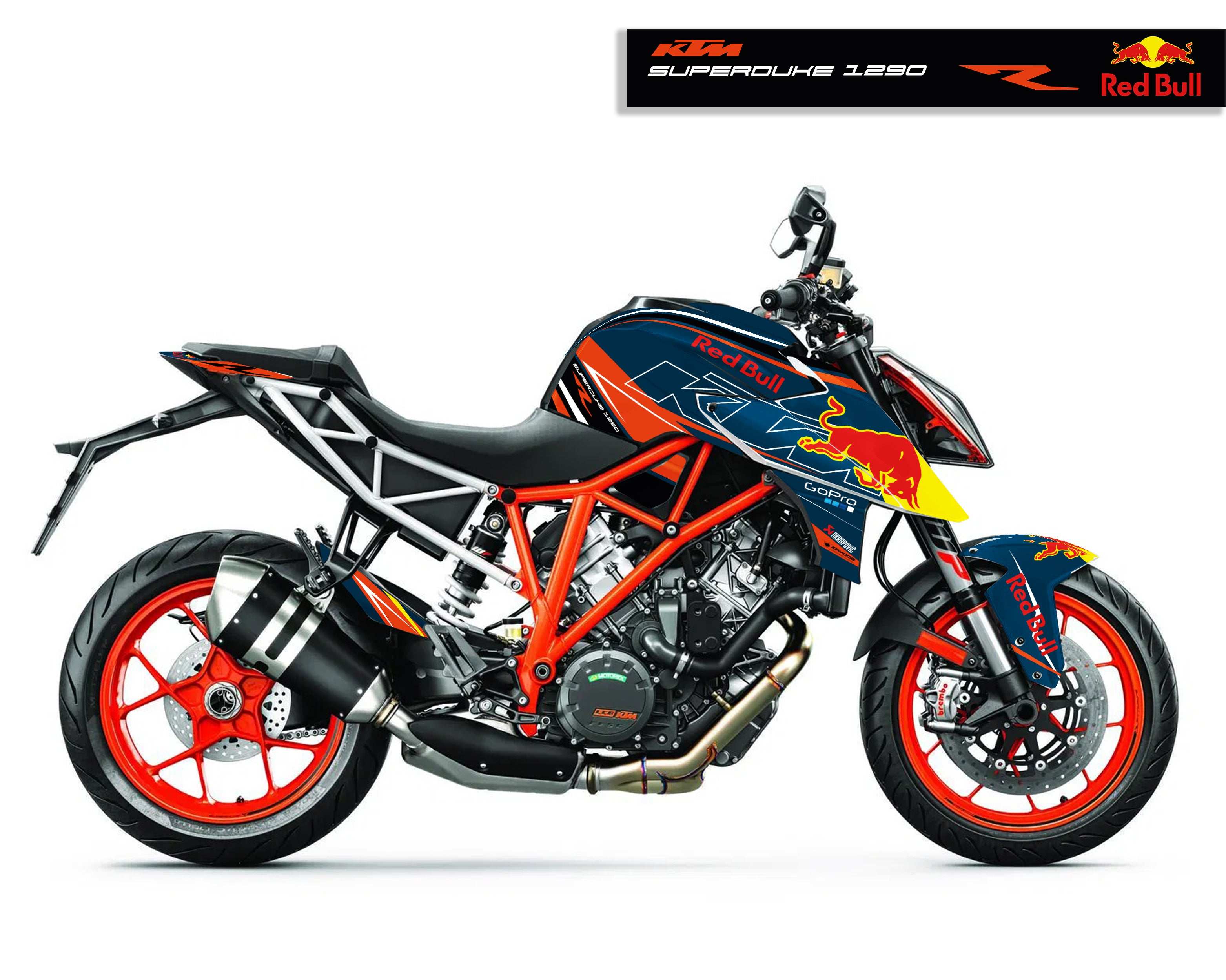 kit grafiche superduke 1290 r RB blu
