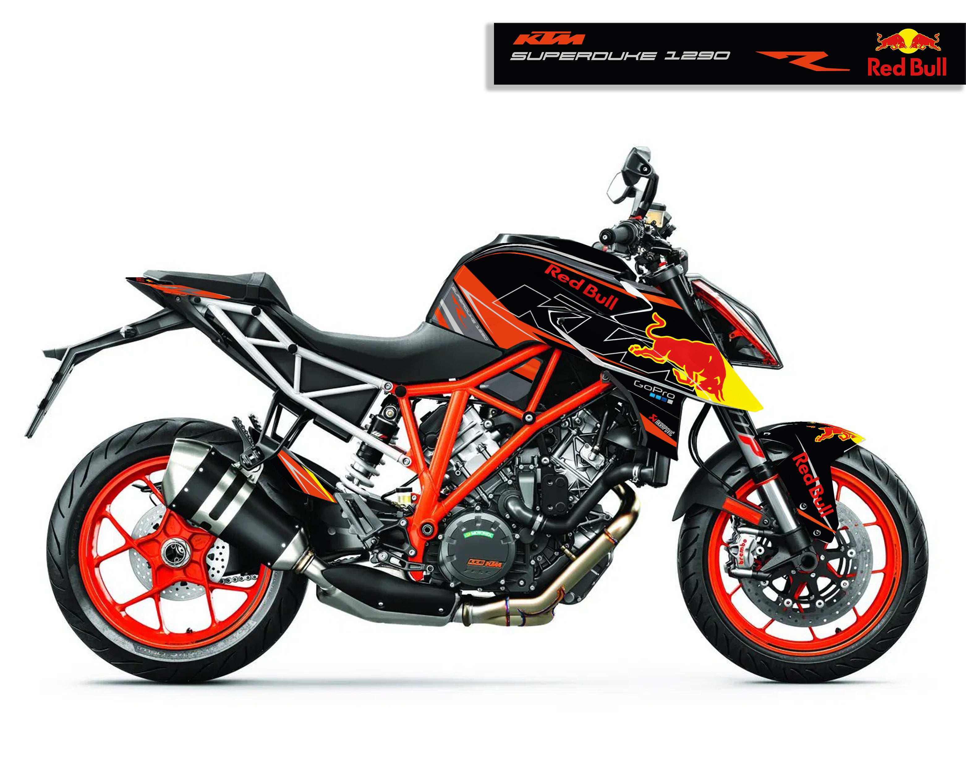 kit grafiche superduke 1290 r RB nero