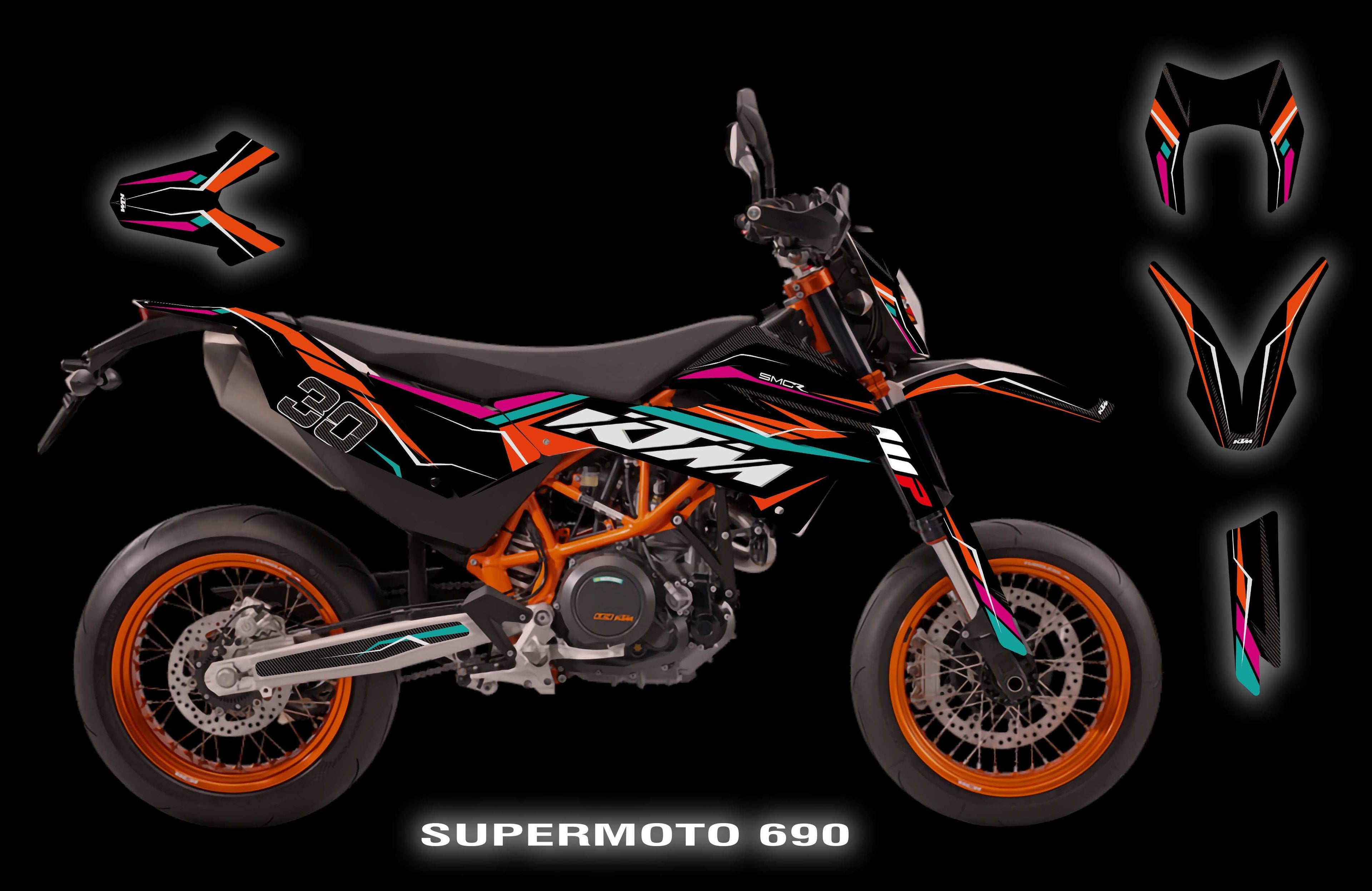 kit grafiche smc 690 2012 - 2018