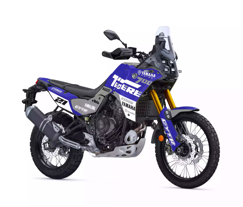Yamaha Tenere 700 2025 race blue graphic kit