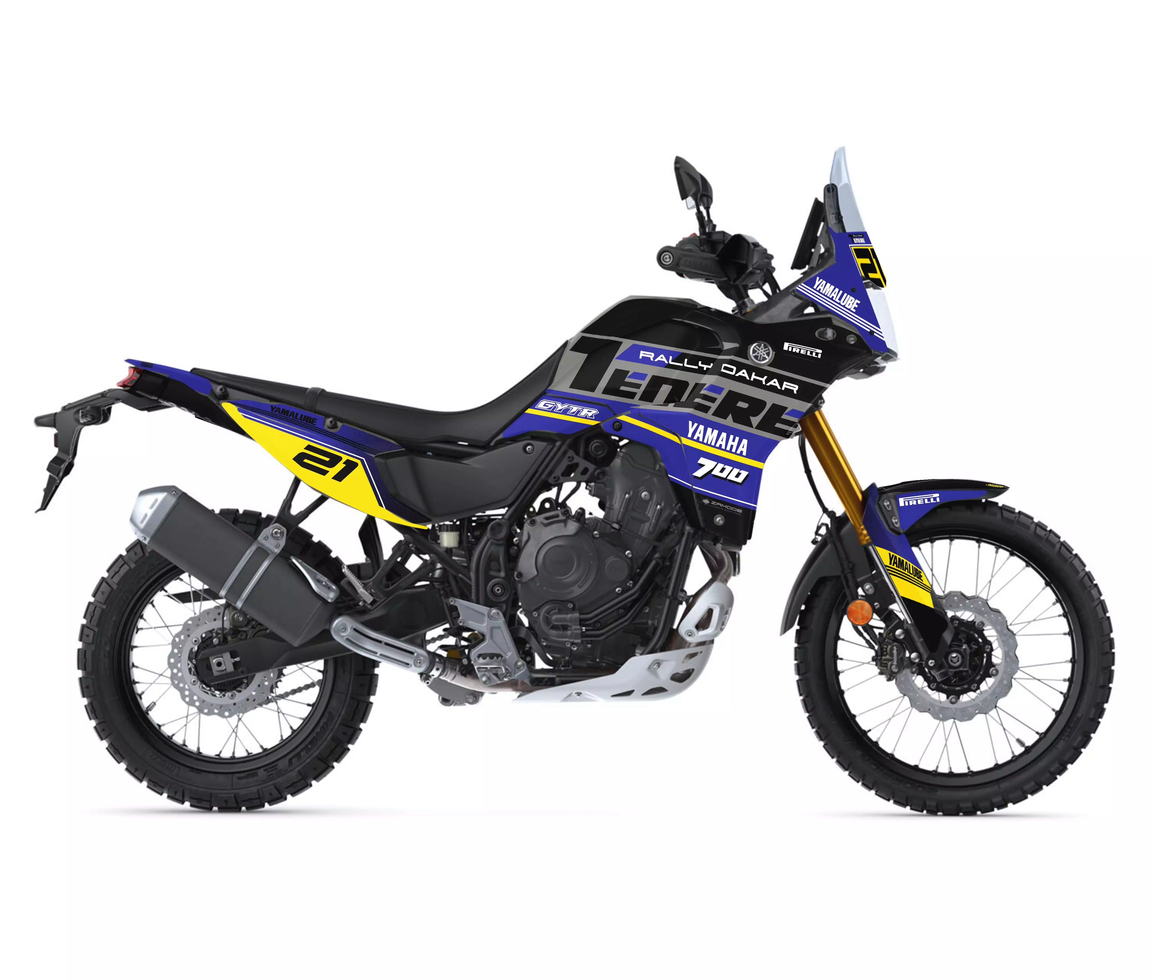 Yamaha Tenere 700 2025 Camo Graphics Kit