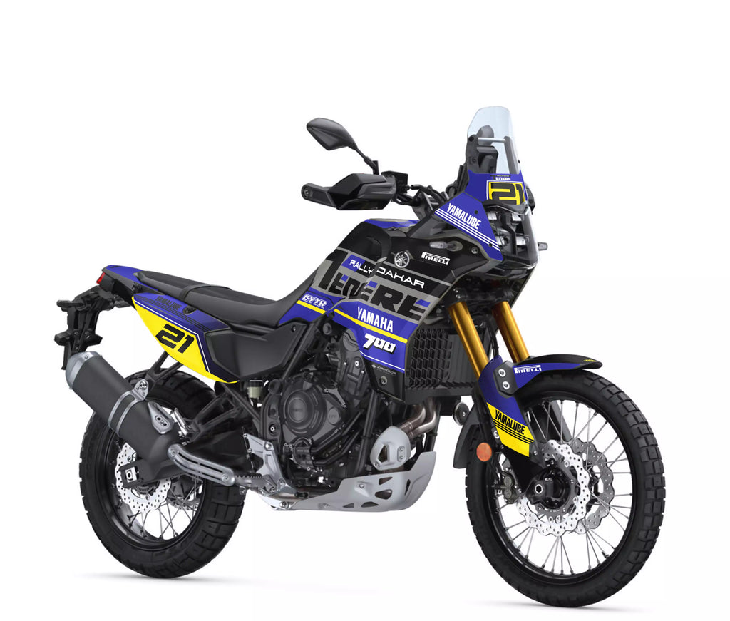 kit grafiche Yamaha Tènèrè  700 2025 rally dakar blue