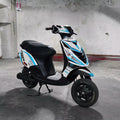 graphics for Piaggio Zip sp "Victory" (White blue)