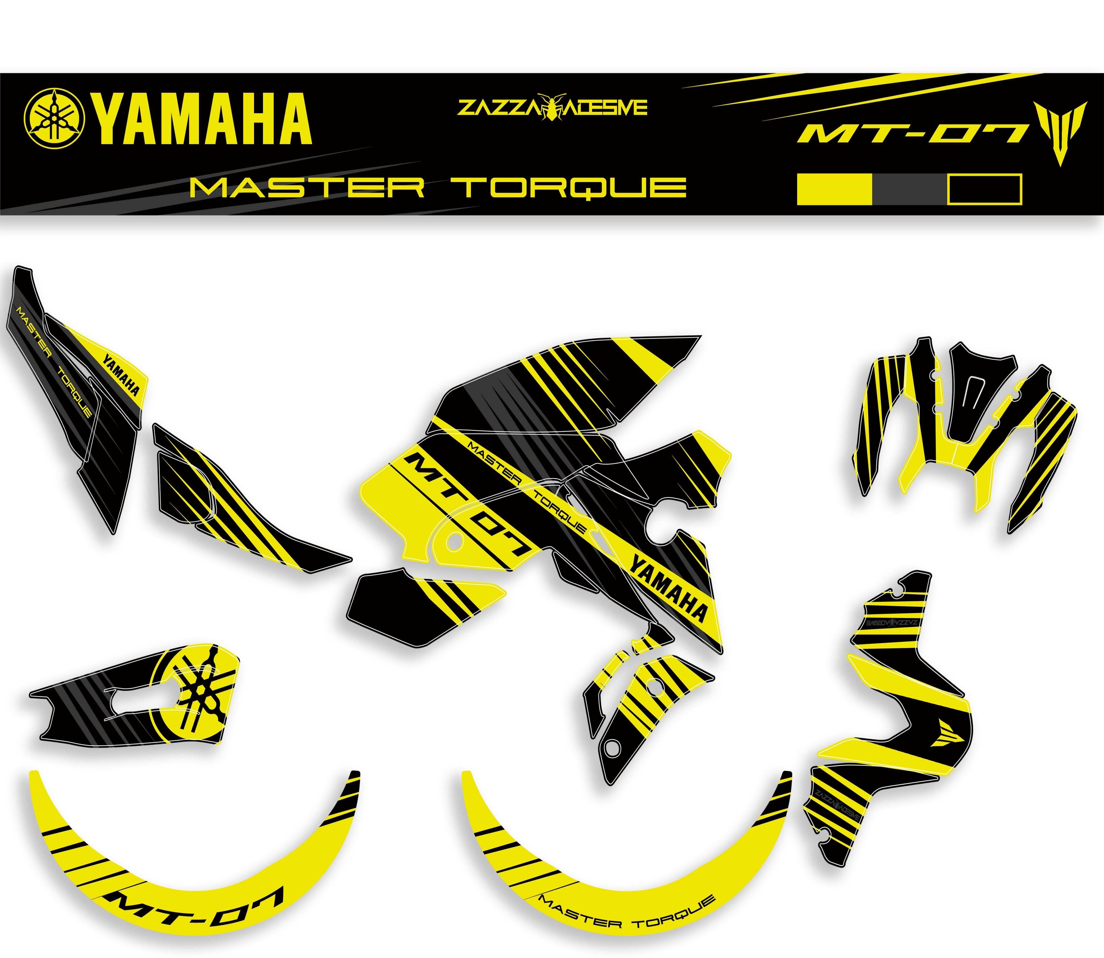 kit grafiche per mt 07 2021 - 2024 - Zamode