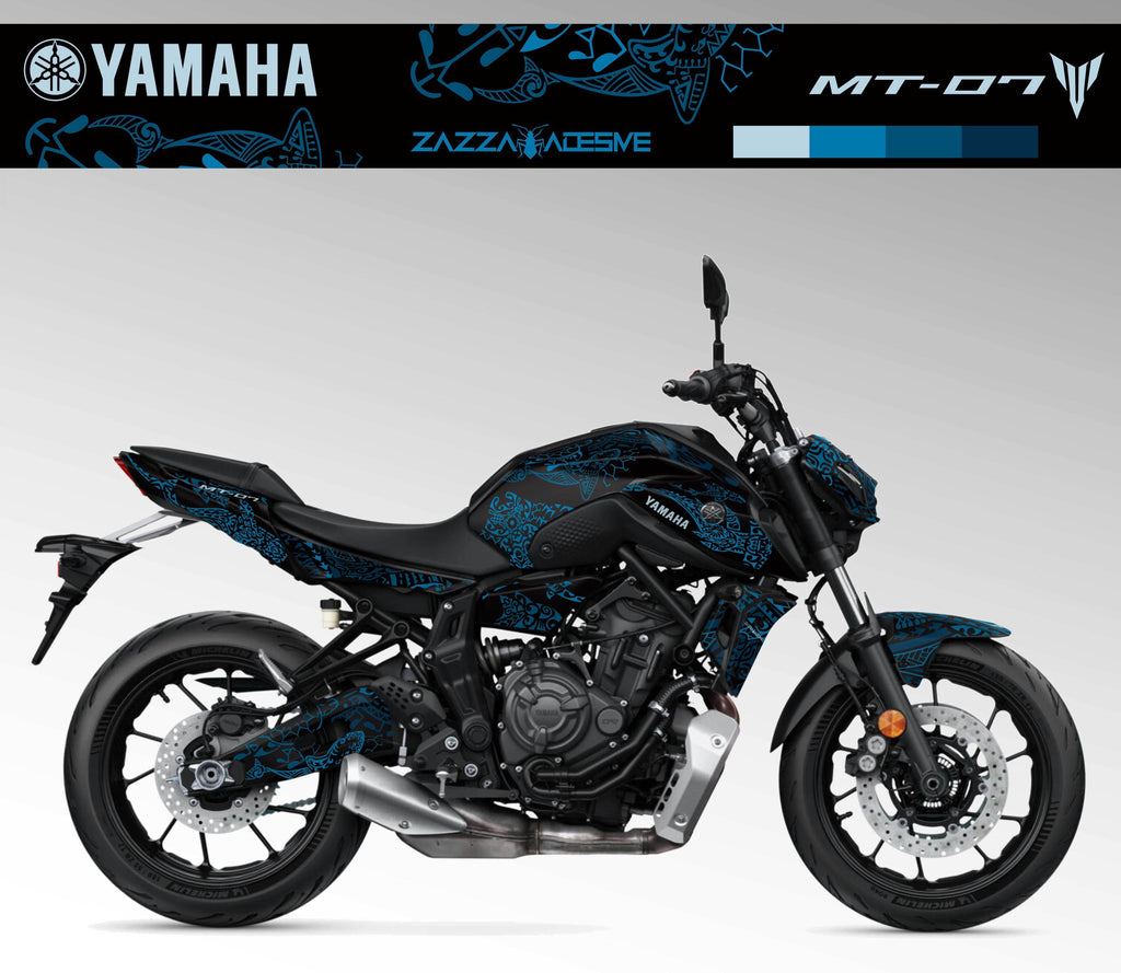 kit grafiche per mt 07 2021 - 2024 maori - Zamode
