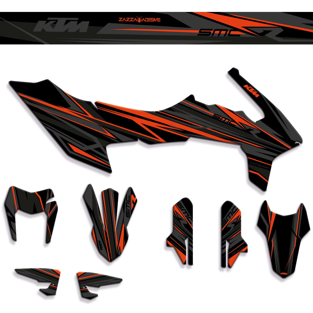 kit grafiche KTM SMC-R 690 zad 2019 - 2024